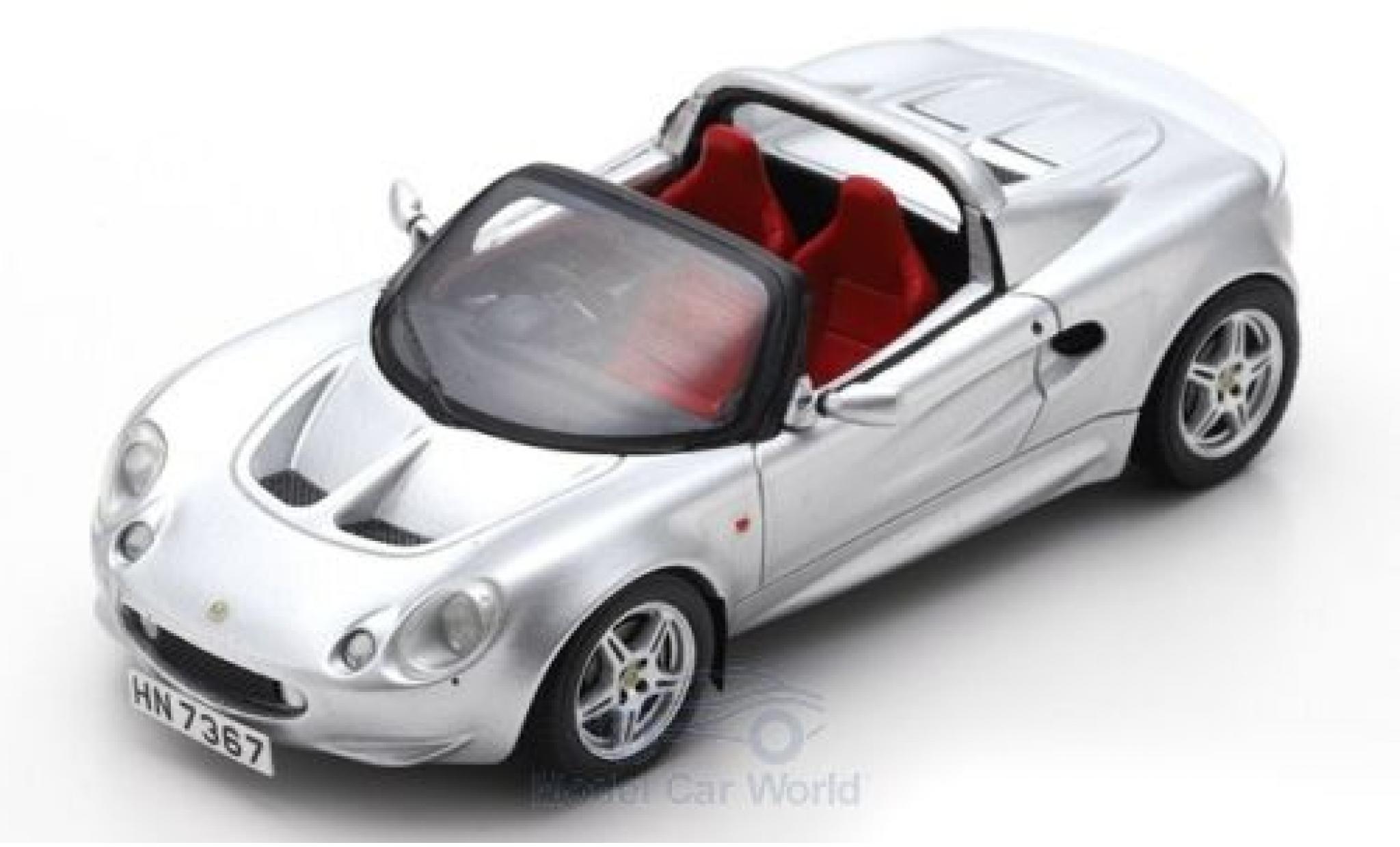 Lotus Elise 1/43 Spark S1 grijs RHD 1996 modelauto