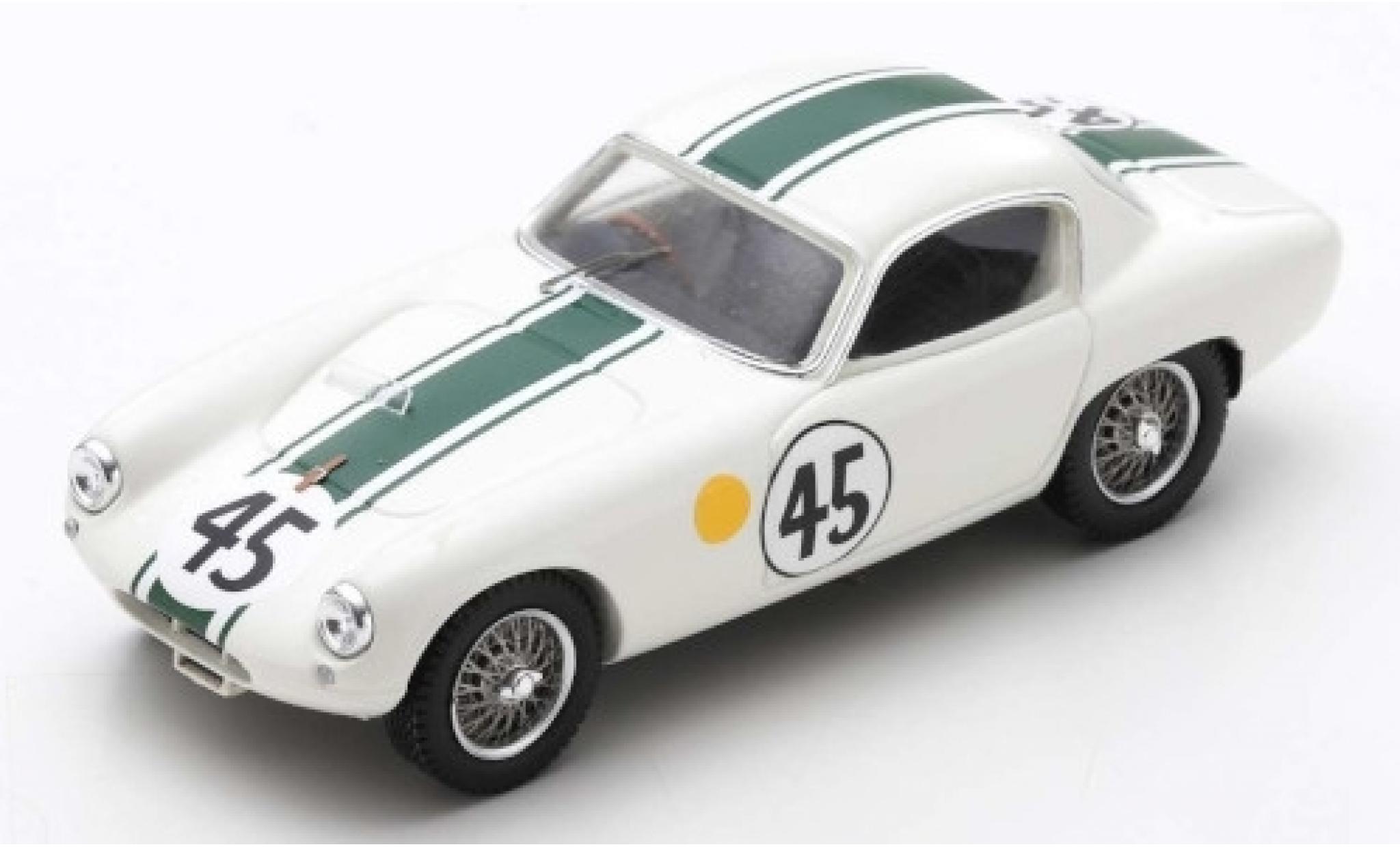 Lotus Elite 1/43 Spark MK XIV RHD No.45 24h Le Mans 1962 C.Hunt/J.Wyllie modelauto