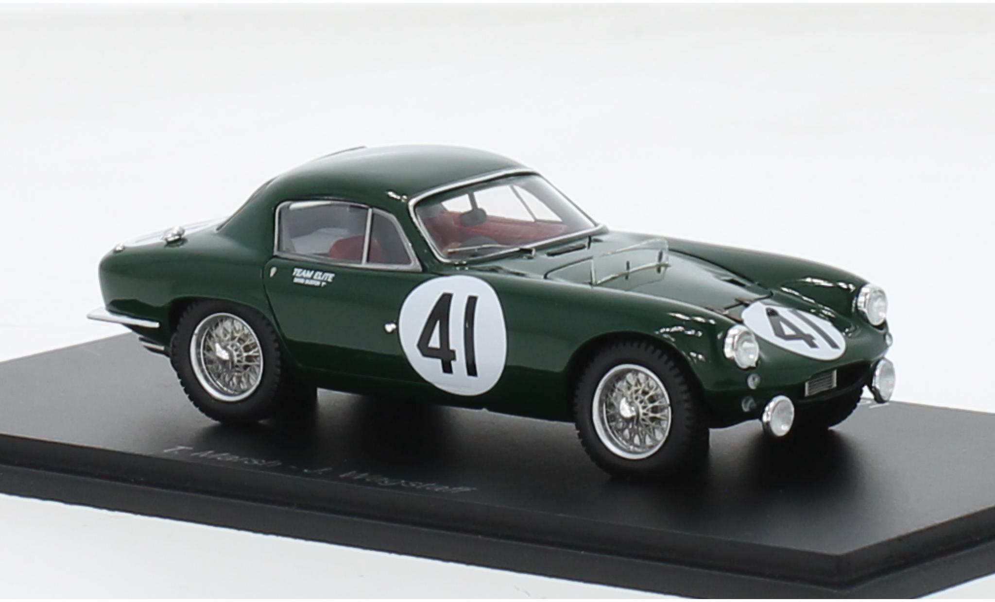 Lotus Elite 1/43 Spark RHD No.41 24h Le Mans 1960 1:43 modelauto