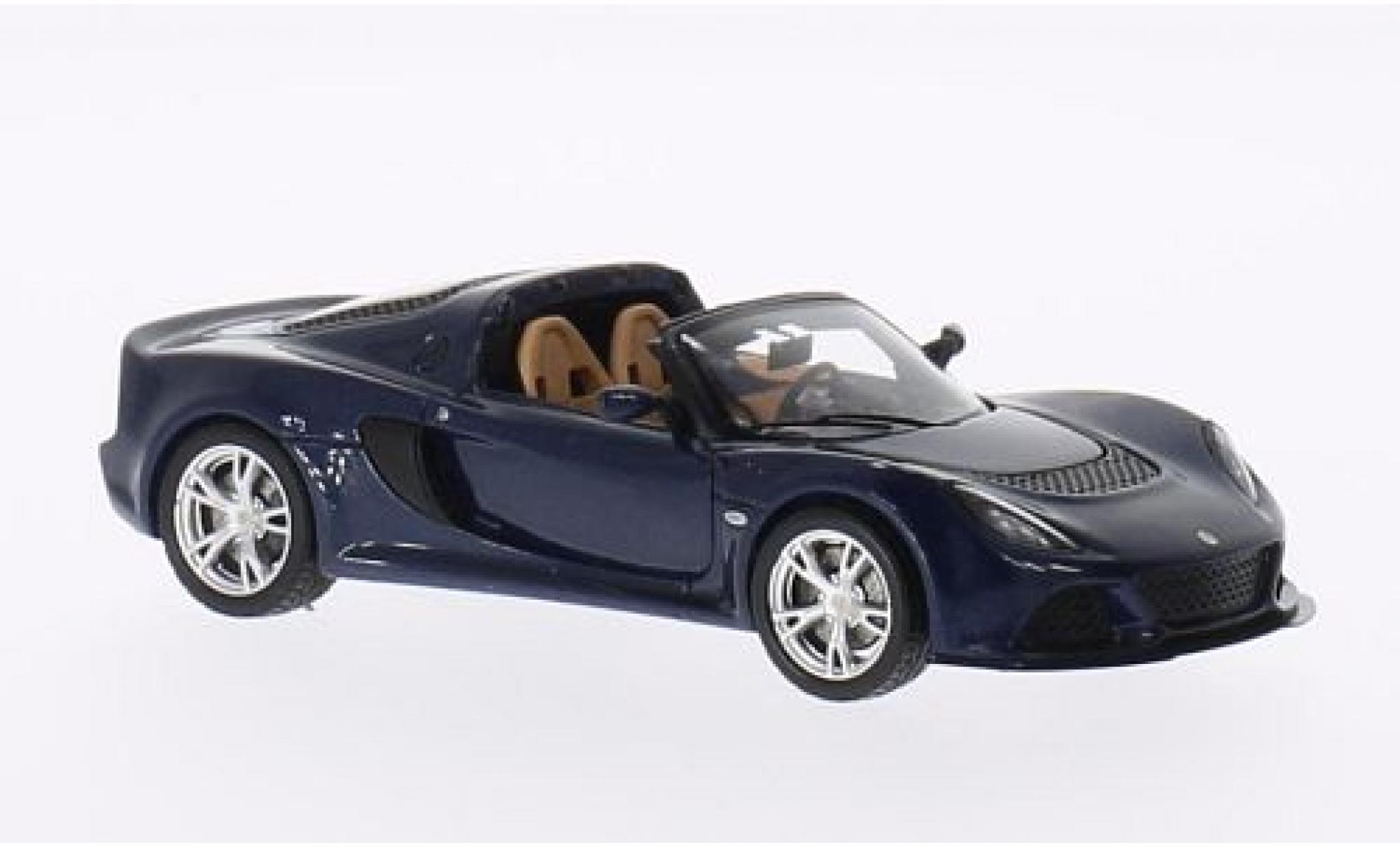 Lotus Exige 1/43 Spark S metallic blauw 2013 modelauto