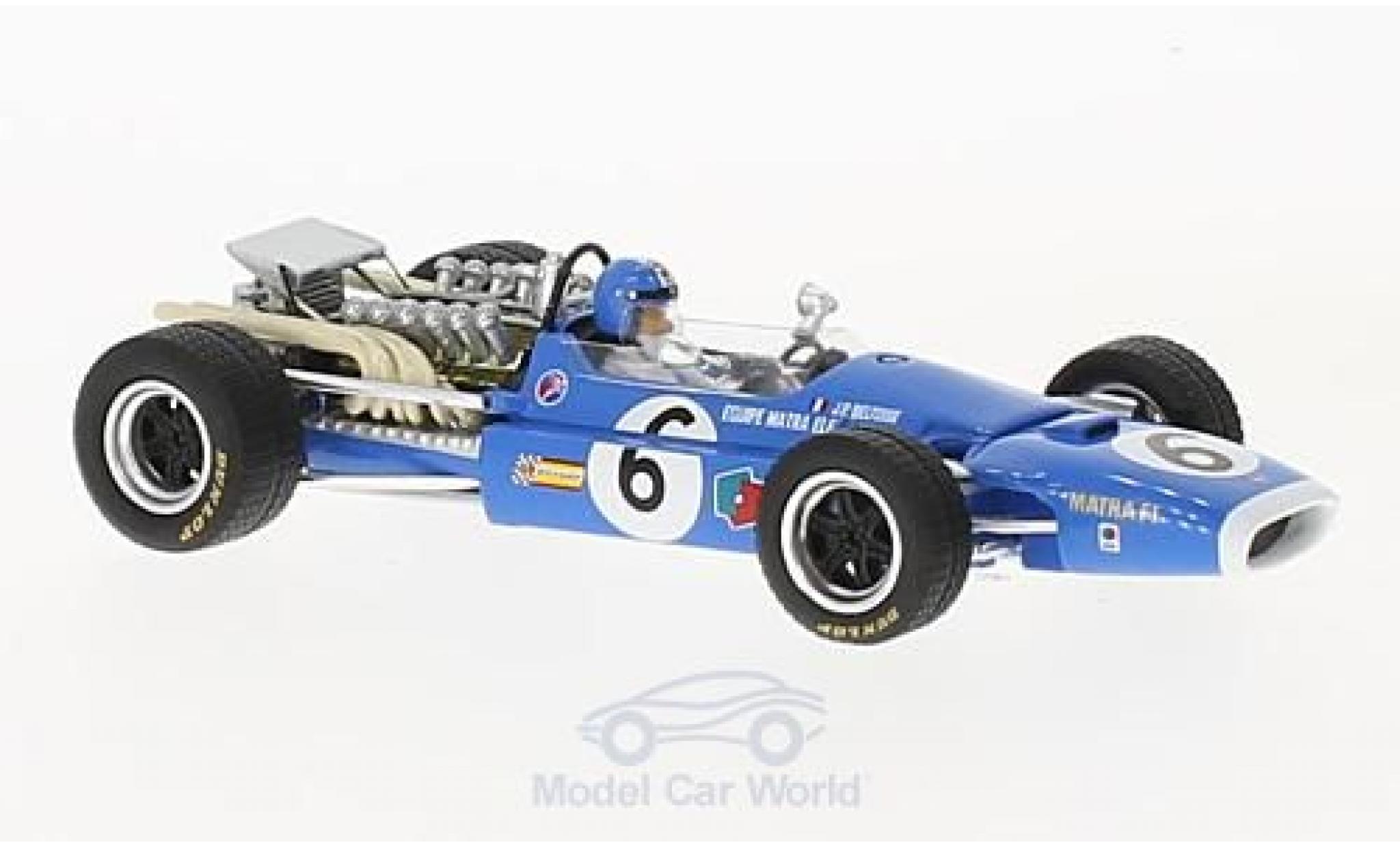 Matra MS1 1/43 Spark 1 No.6 Formel 1 GP Frankreich 1968 J-P.Beltoise modelauto