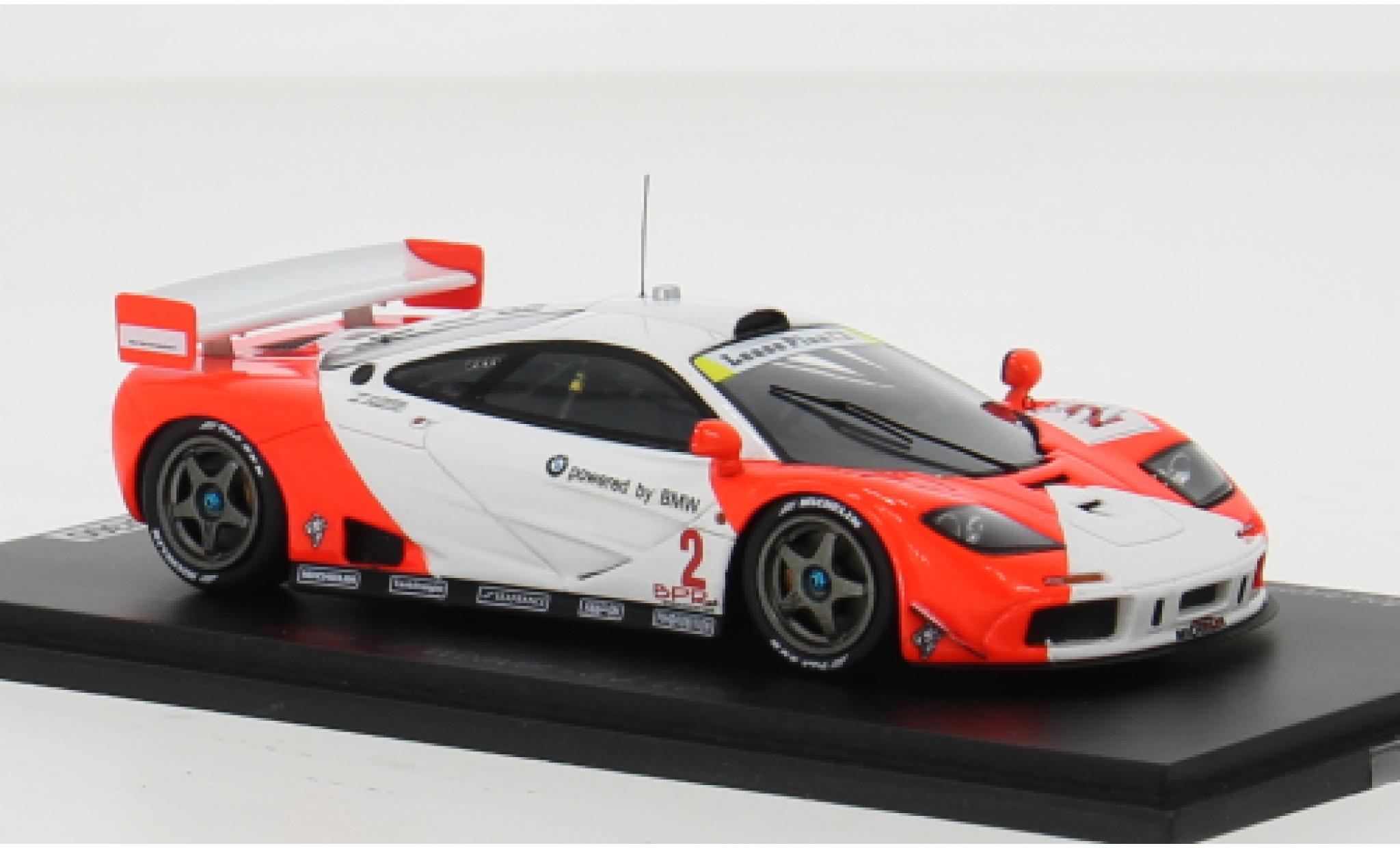 McLaren F1 1/43 Spark GTR No.2 GTC Motorsport BPR Zhuhai 1996 1:43 modelauto