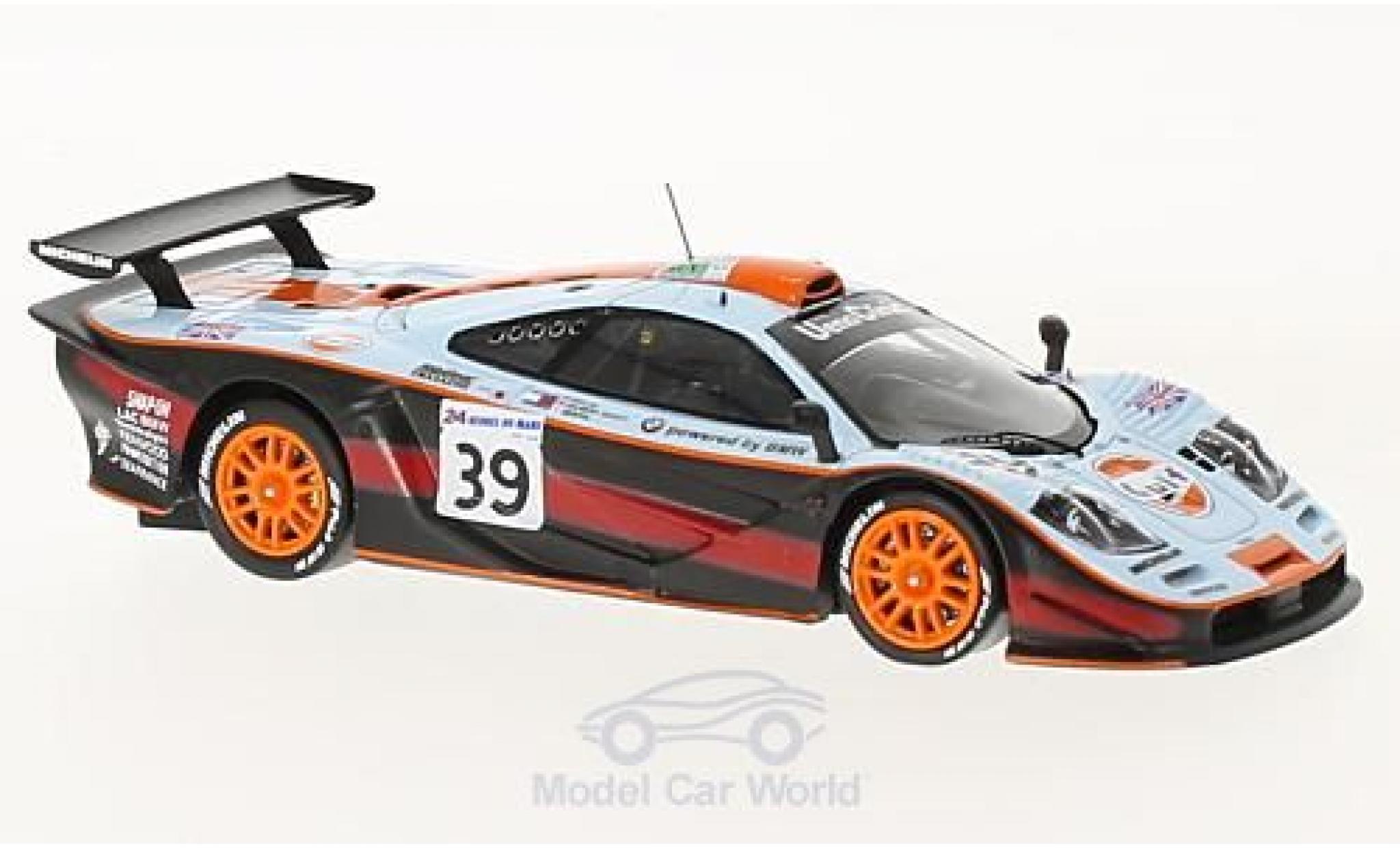 McLaren F1 1/43 Spark GTR No.39 Gulf 24h Le Mans 1997 R.Bellm/A.Gilbert-Scott/M.Sekiya modelauto