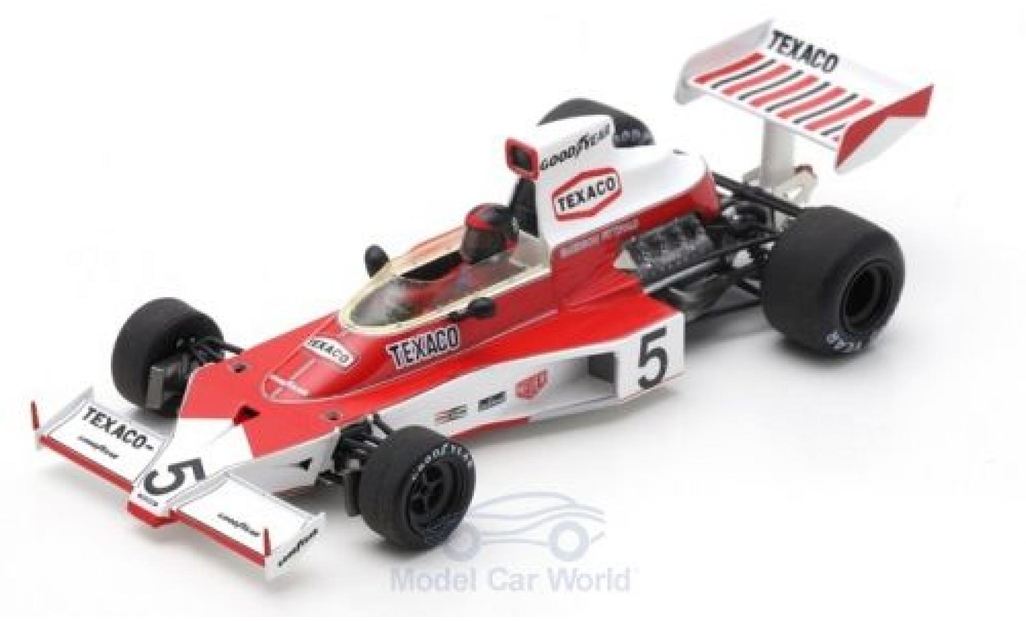 McLaren M23 1/43 Spark No.5 Texaco Formel 1 GP Monaco 1974 E.Fittipaldi modelauto