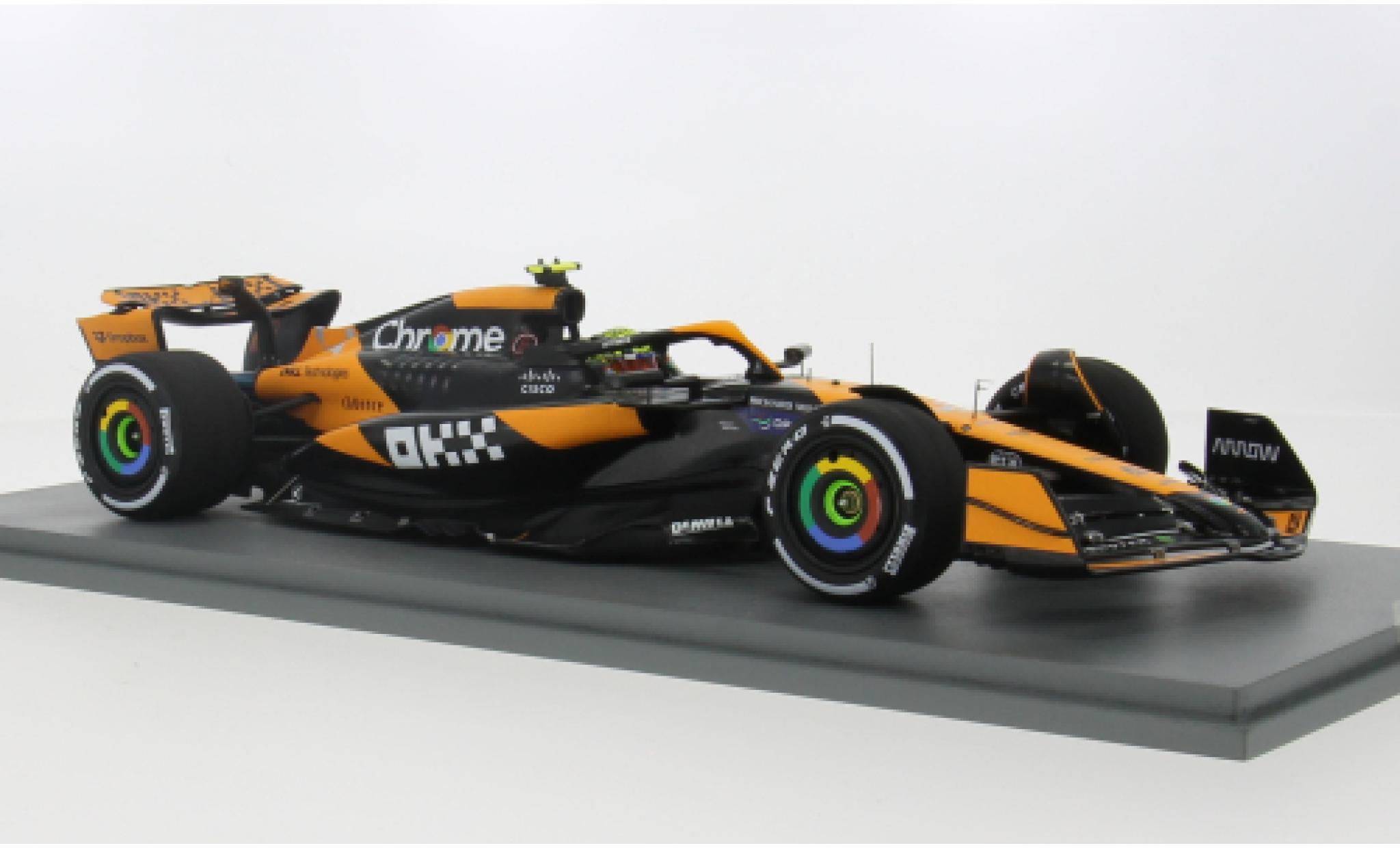 McLaren F1 1/18 Spark MCL38 No.4 Team Formel 1 GP Miami 2024 1:18 modelauto