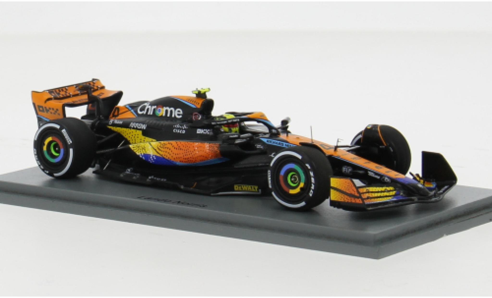 McLaren F1 1/43 Spark MCL60 No.4 Team Formel 1 GP Abu Dhabi 2023 1:43 modelauto