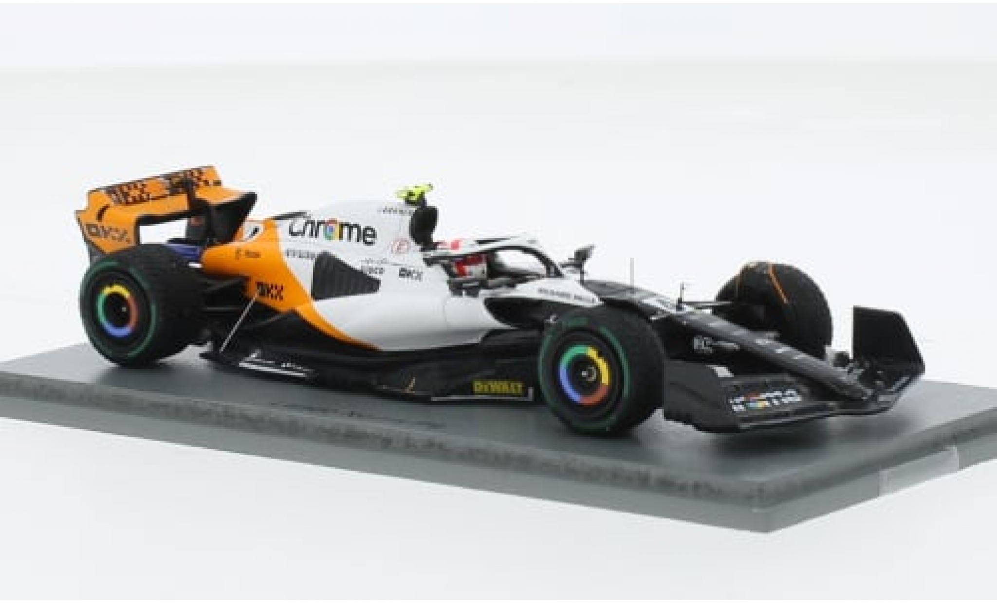 McLaren F1 1/43 Spark MCL60 No.4 Team Formel 1 GP Monaco 2023 1:43 modelauto