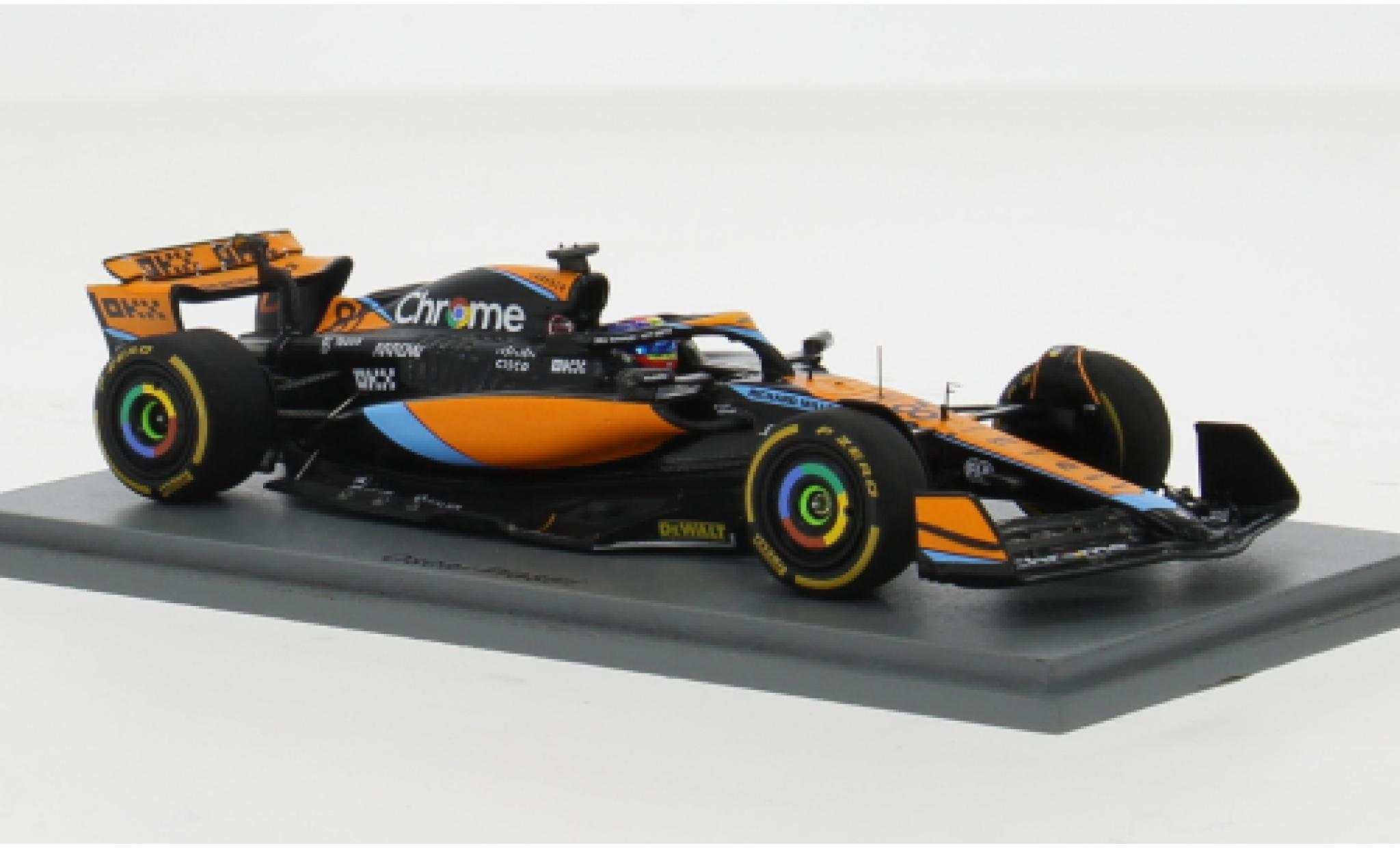 McLaren F1 1/43 Spark MCL60 No.81 Team Formel 1 GP Qatar 2023 1:43 modelauto