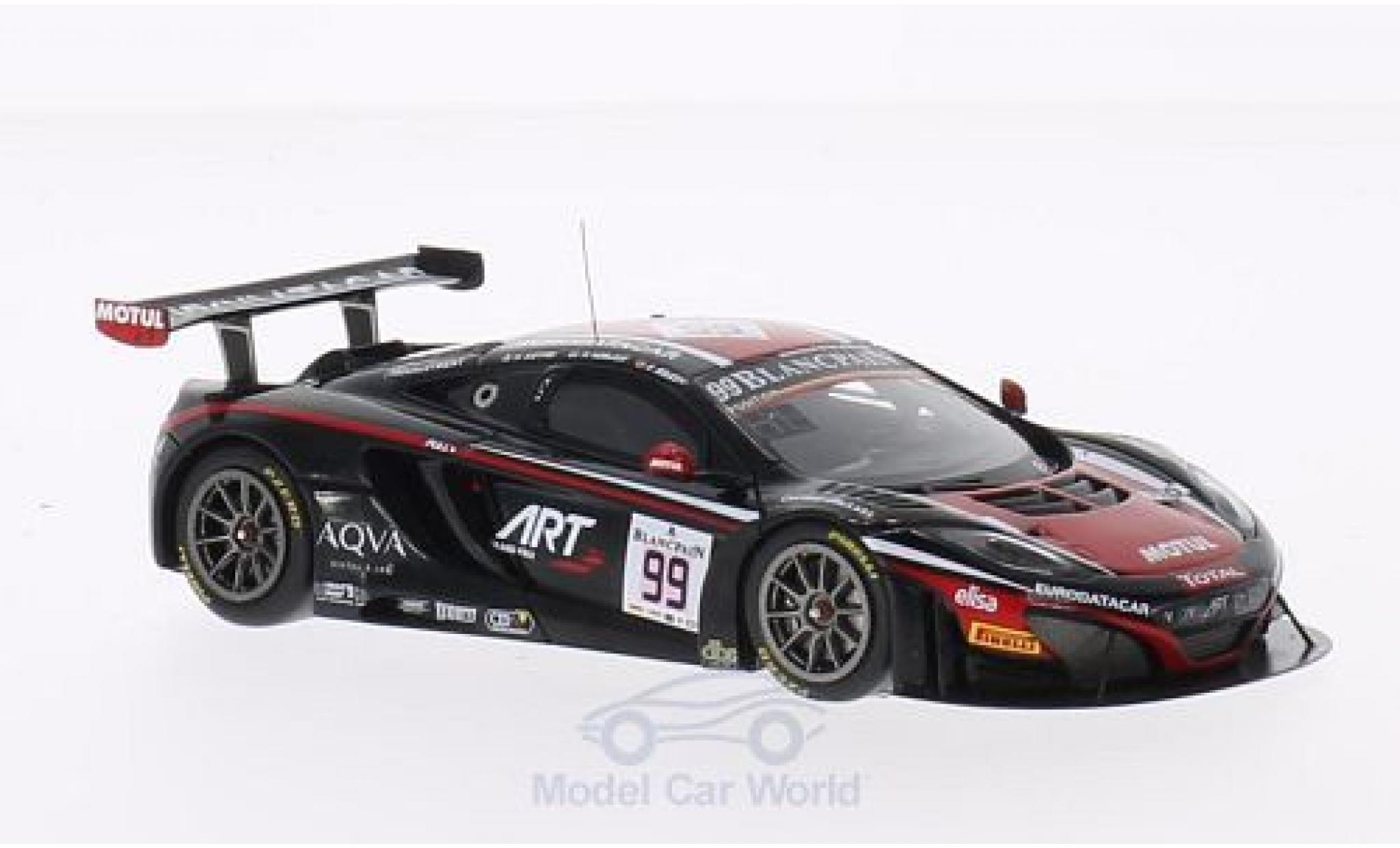 McLaren MP4-12C 1/43 Spark No.99 ART Grand Prix 24h Spa 2014 K.Korjus/A.Soucek/K.Estre modelauto