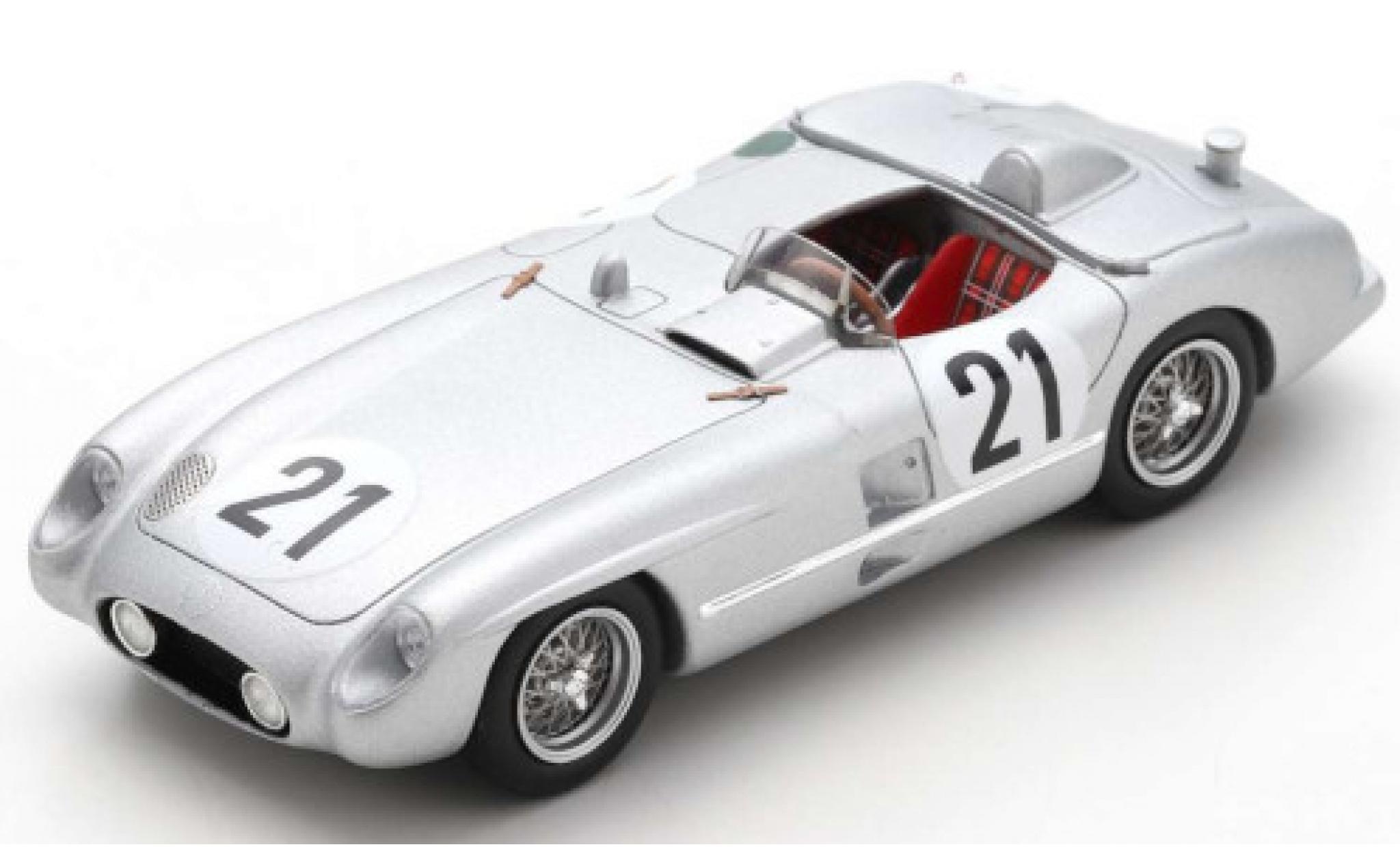 Mercedes 300 1/43 Spark SLR No.21 24h Le Mans 1955 K.Kling/A.Simon modelauto