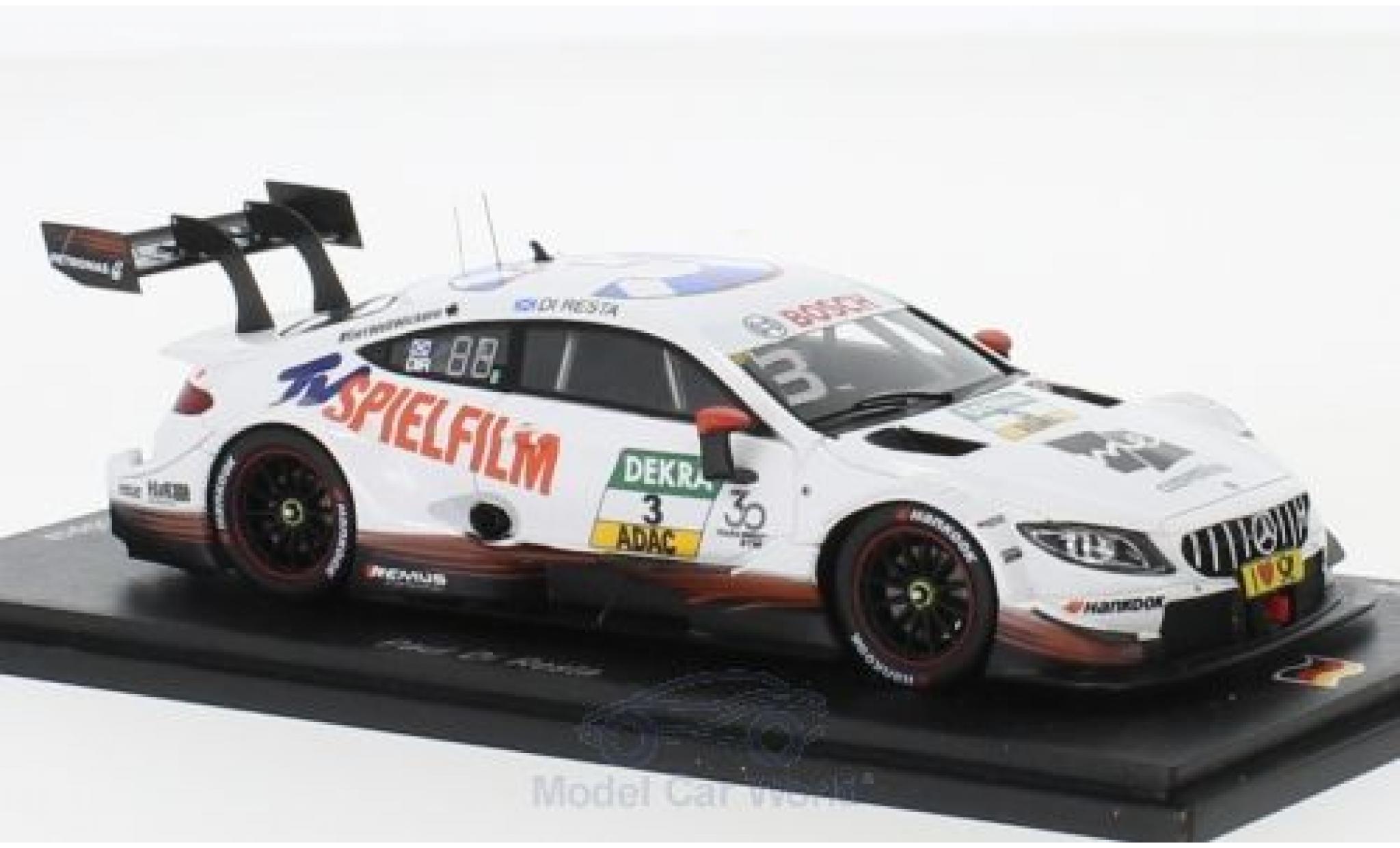 Mercedes Classe C 1/43 Spark AMG C 63 DTM No.3 -AMG DTM Team HWA DTM 2018 P.Di Resta modelauto