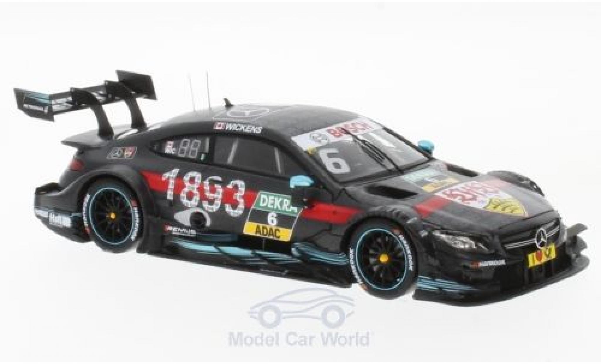 Mercedes Classe C DTM 1/43 Spark AMG C 63 DTM No.6 -AMG DTM Team HWA VfB DTM Lausitzring 2017 R.Wickens modelauto
