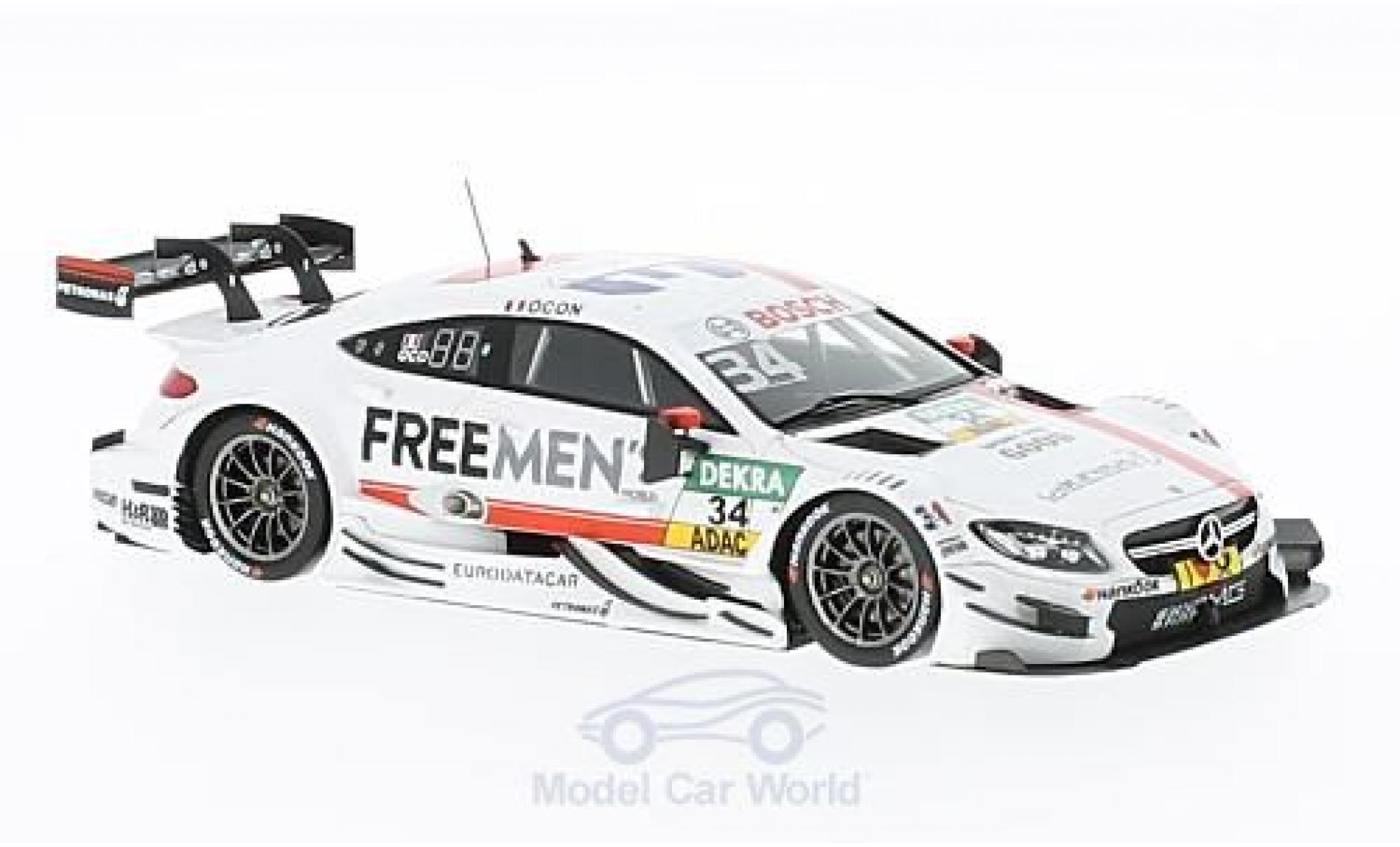 Mercedes Classe C DTM 1/43 Spark AMG C63 DTM No.34 -AMG DTM Team ART Freemens DTM 2016 E.Ocon modelauto