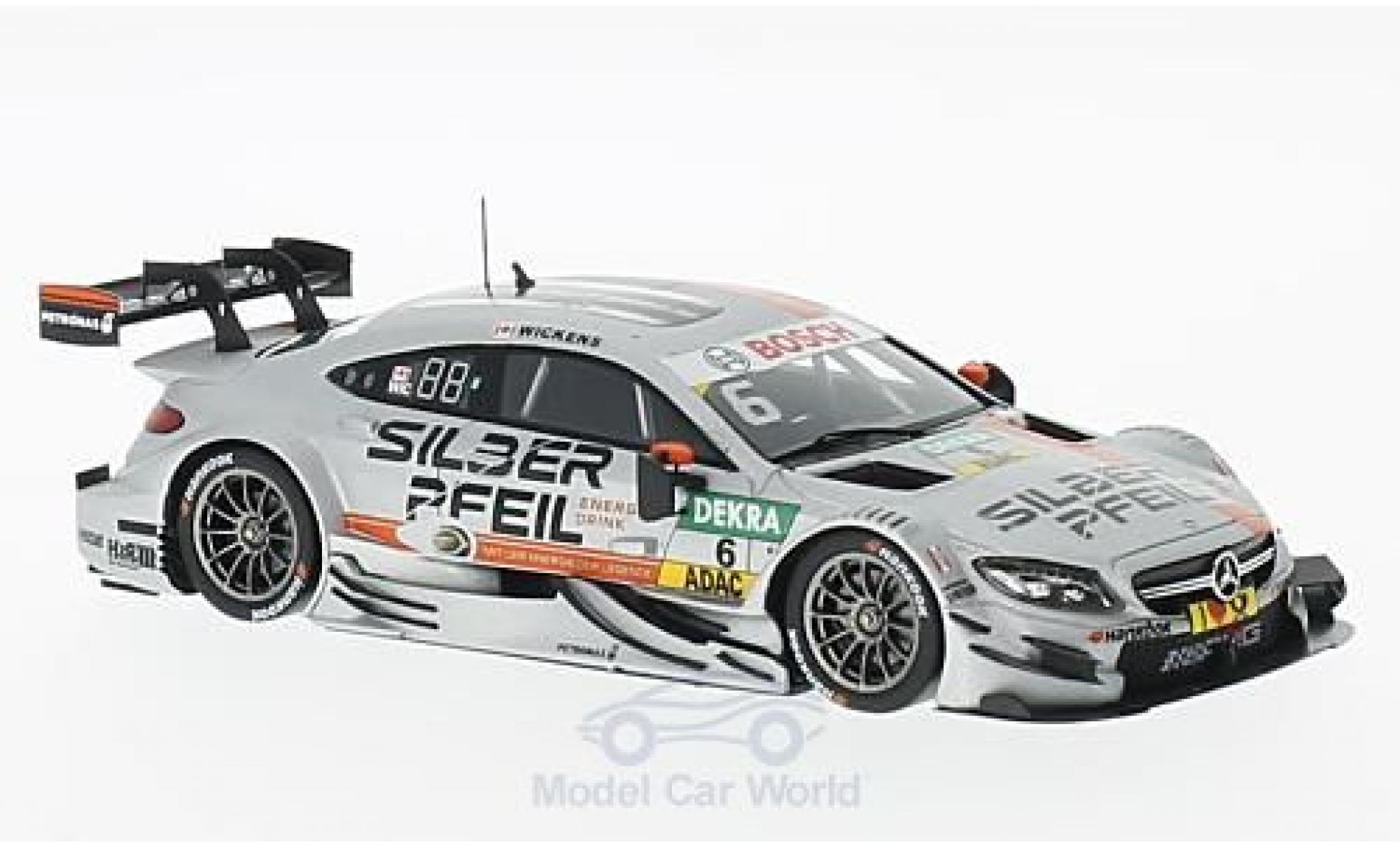 Mercedes Classe C DTM 1/43 Spark AMG C63 DTM No.6 -AMG DTM Team HWA DTM 2016 R.Wickens modelauto
