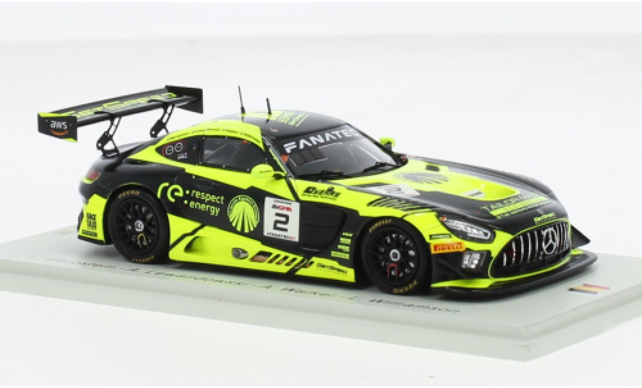 Mercedes AMG GT 1/43 Spark 3 No.2 GetSpeed 24h Spa 2023 1:43 modelauto