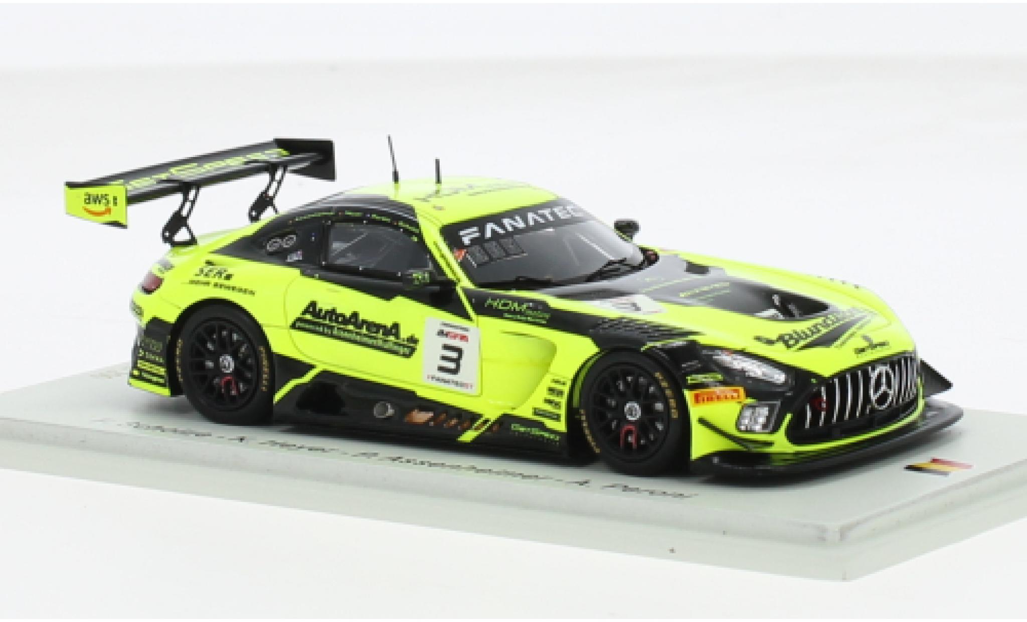 Mercedes AMG GT 1/43 Spark 3 No.3 GetSpeed 24h Spa 2023 1:43 modelauto