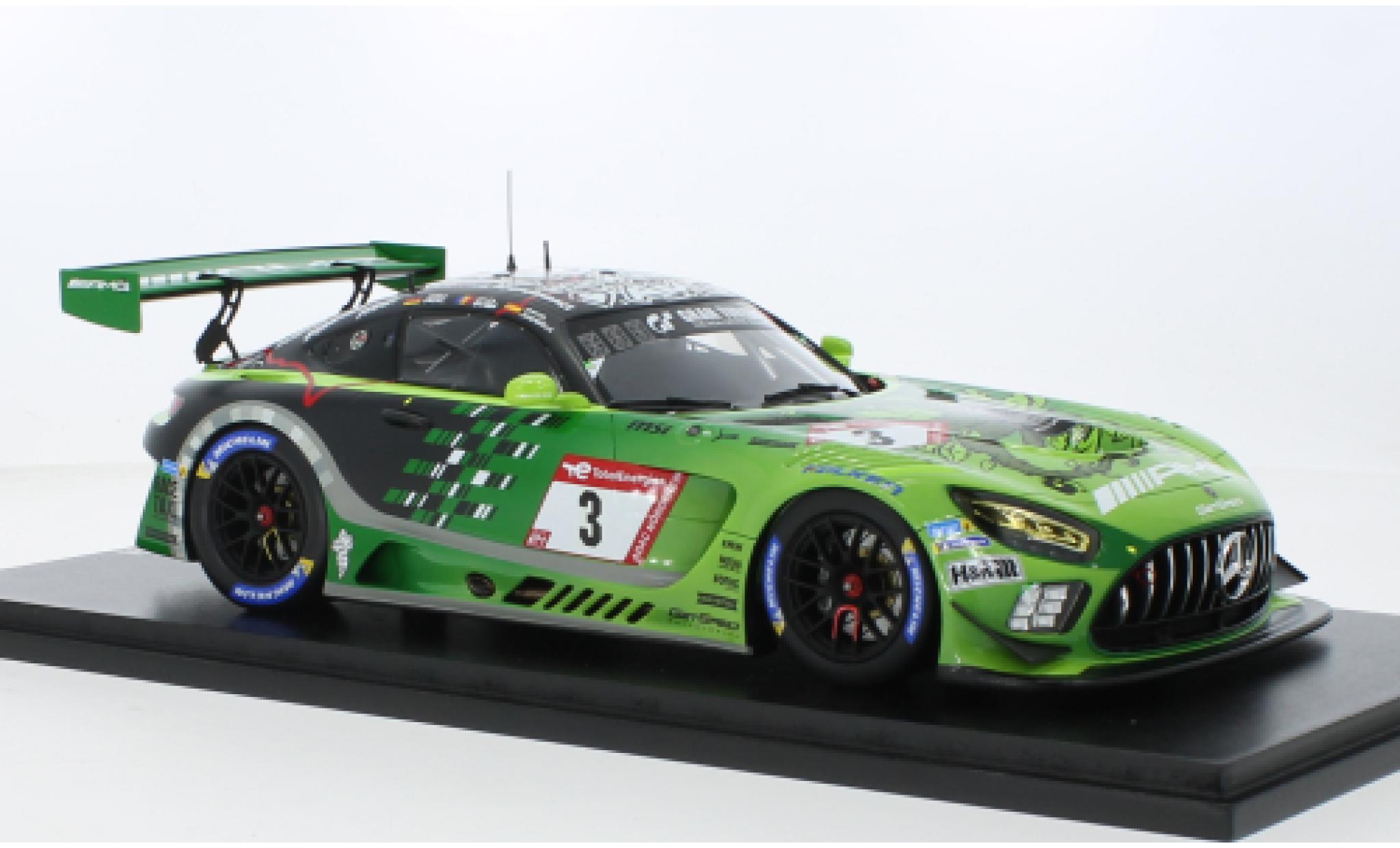 Mercedes AMG GT 1/18 Spark 3 No.3 AMG Team GetSpeed 24h N&uuml;rburgring 2023 1:18 modelauto