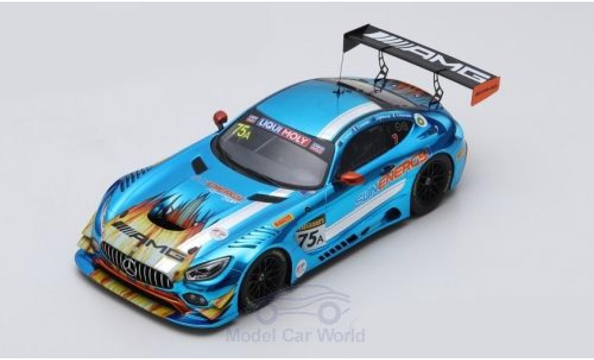 Mercedes AMG GT 1/18 Spark 3 No.75 -AMG Team SunEnergy1 Racing 12h Bathurst 2018 K.Habul/T.Vautier/J.Whincup/R.Marciello modelauto