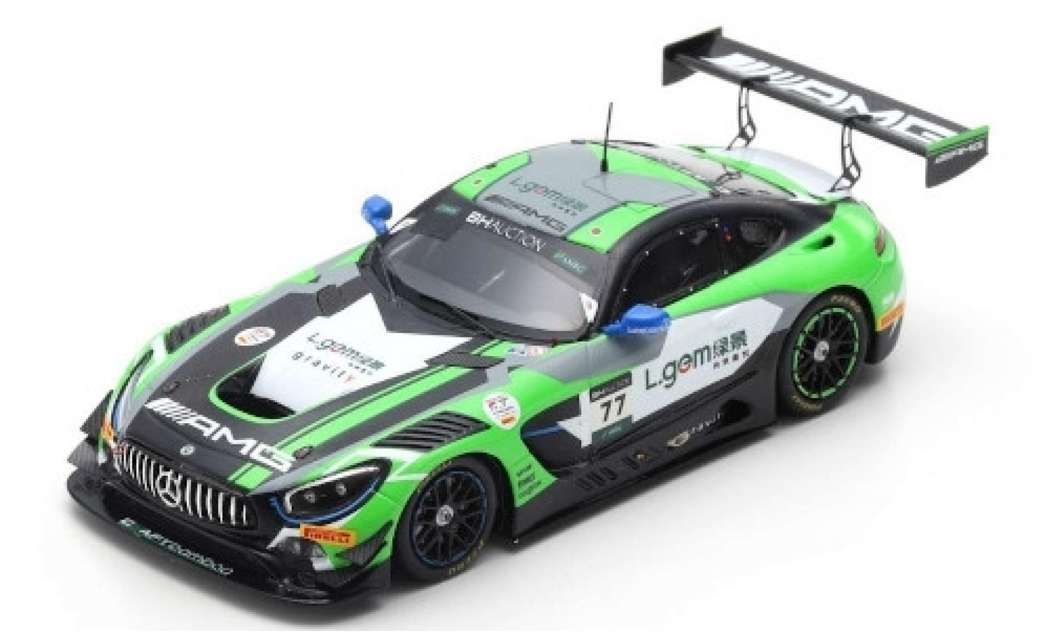 Mercedes AMG GT 1/43 Spark 3 No.77 -AMG Team CraftBamboo Racing 10H Suzuka 2019 M.G&ouml;tz/L.Stolz/Y.Buurman modelauto