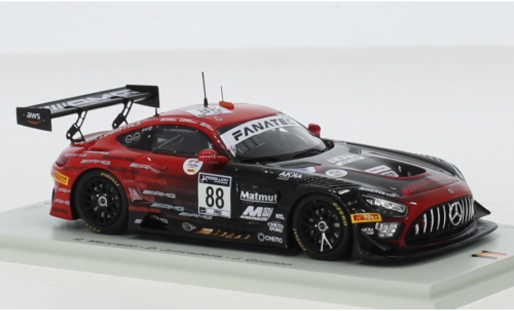 Mercedes AMG GT 1/43 Spark 3 No.88 AKKA ASP 24h Spa 2021 R.Marciello/D.Juncadella/J.Gounon modelauto