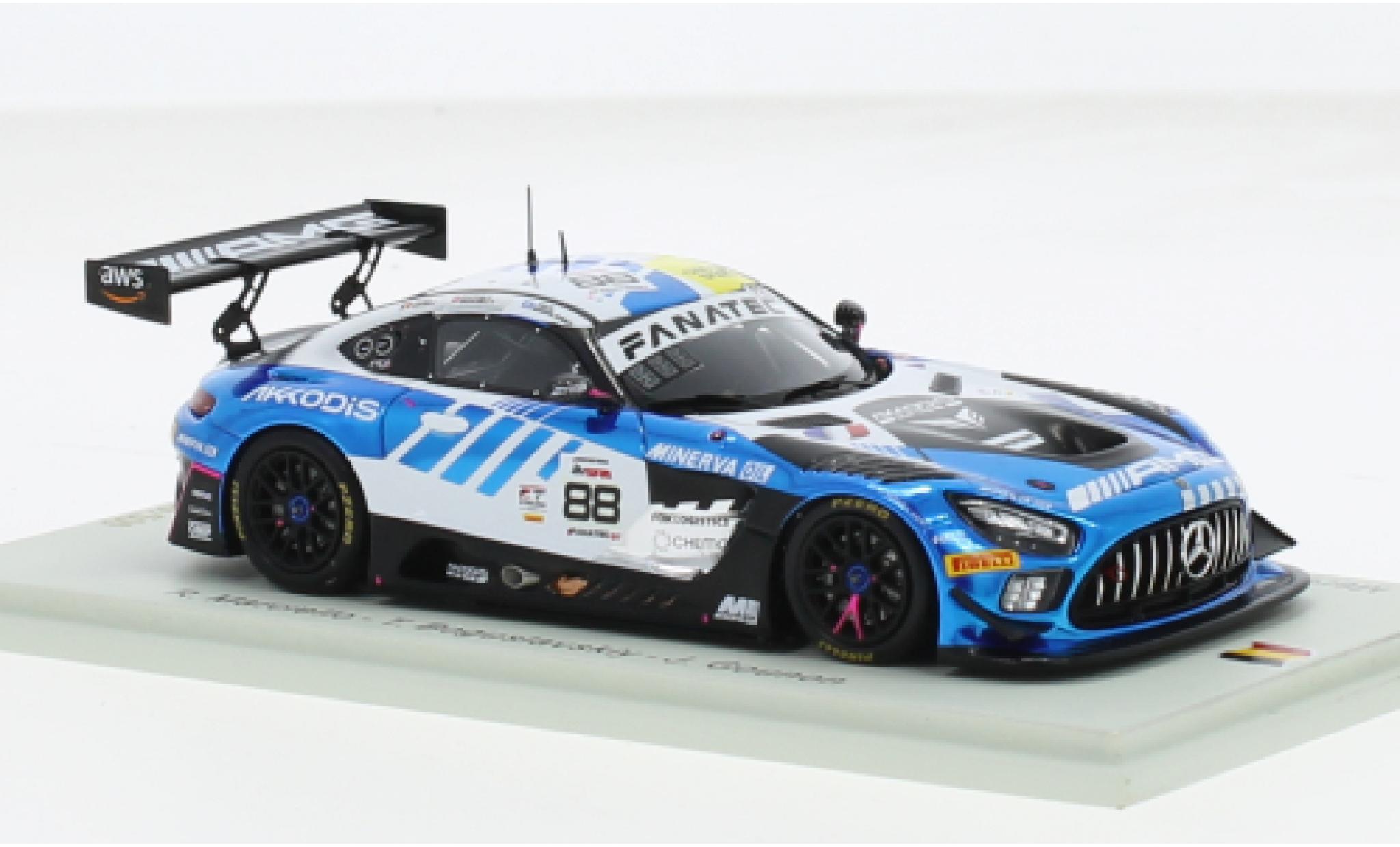 Mercedes AMG GT 1/43 Spark 3 No.88 AKKODIS ASP Team 24h Spa 2023 1:43 modelauto
