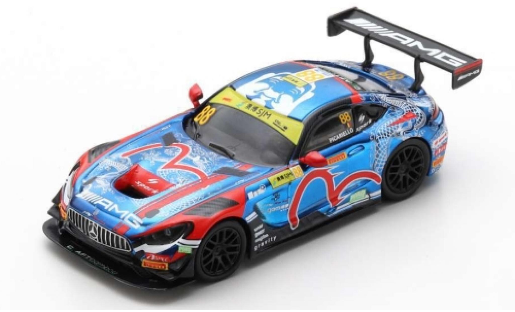 Mercedes AMG GT 1/64 Spark 3 No.88 -AMG Team CraftBamboo Racing Fia GT World Cup Macau 2019 A.Picariello modelauto