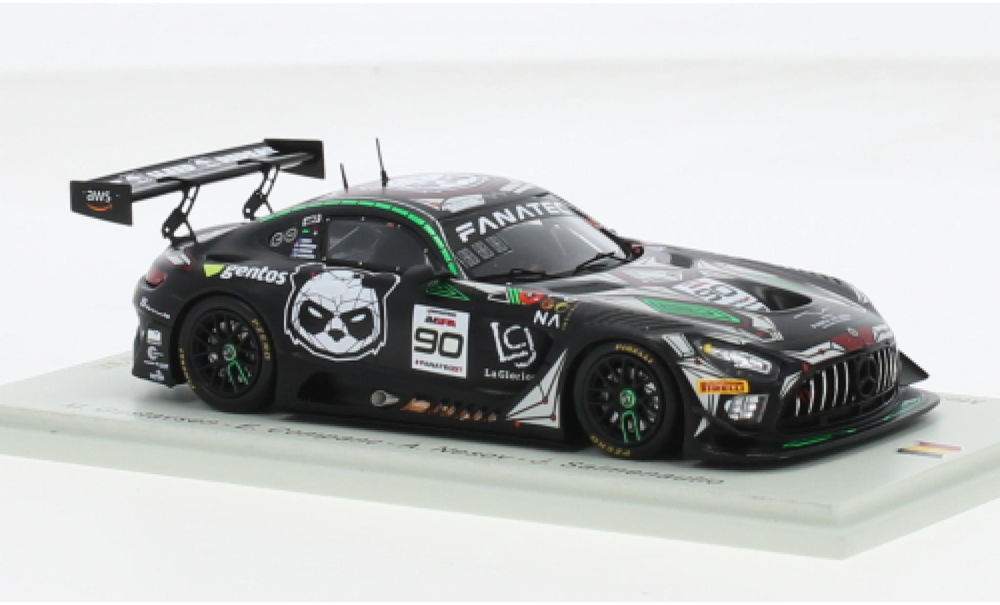 Mercedes AMG GT 1/43 Spark 3 No.90 Madpanda Motorsport 24h Spa 2023 1:43 modelauto