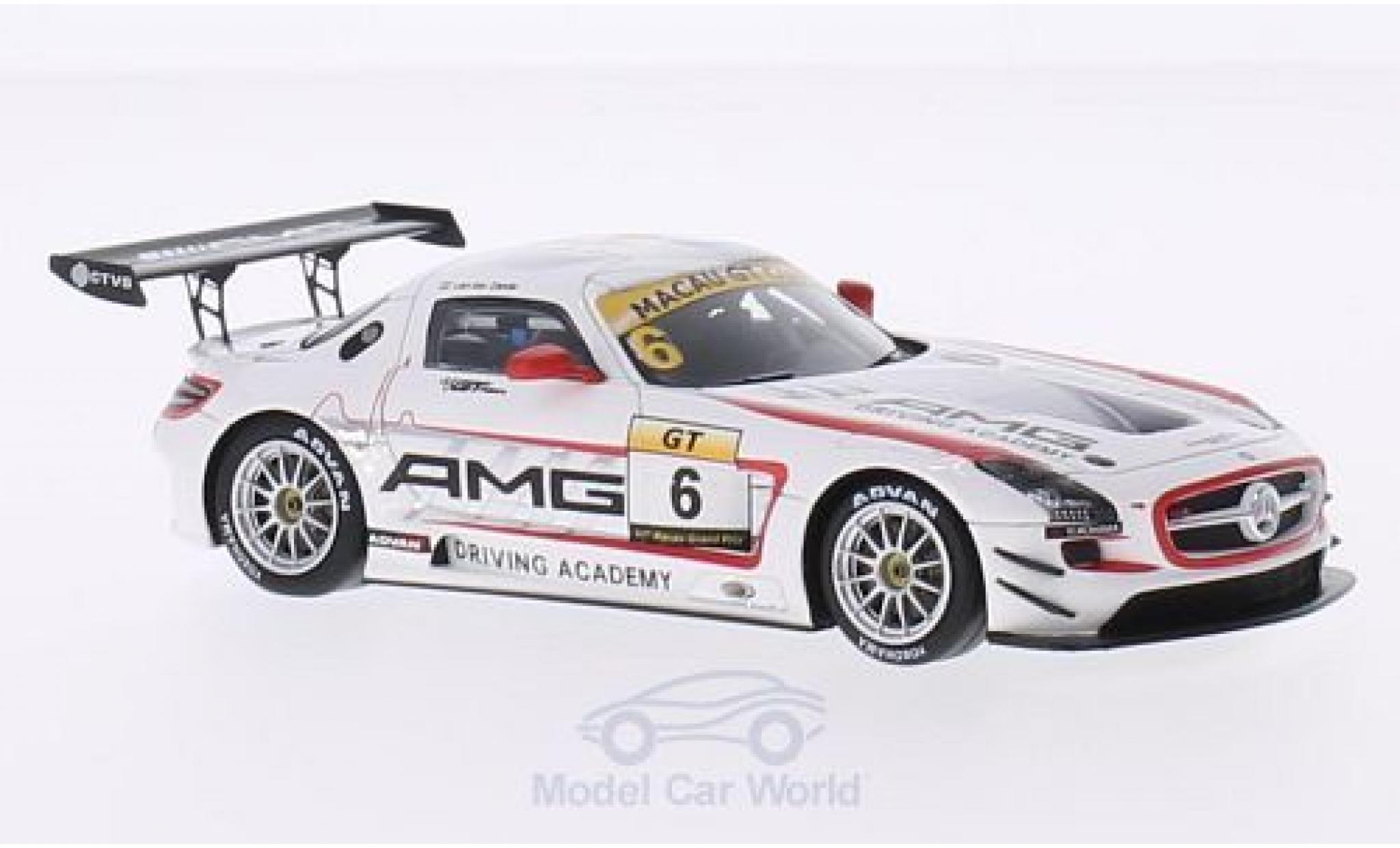 Mercedes SLS 1/43 Spark AMG GT3 No.6 GT Cup GP Macau 2014 R.van der Zande modelauto