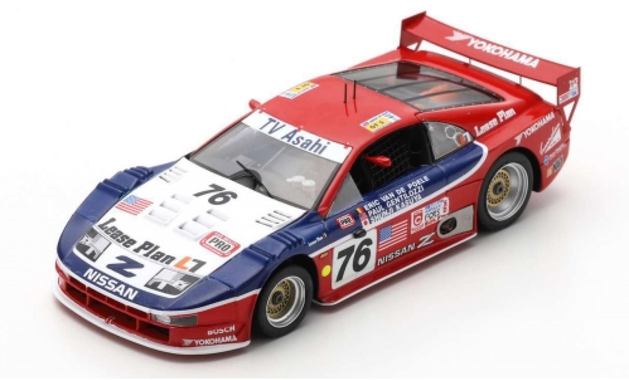 Nissan 300 1/43 Spark ZX No.76 Lease Plan 24h Le Mans 1994 P.Gentilozzi/S.Kasuya/E.van de Poele modelauto