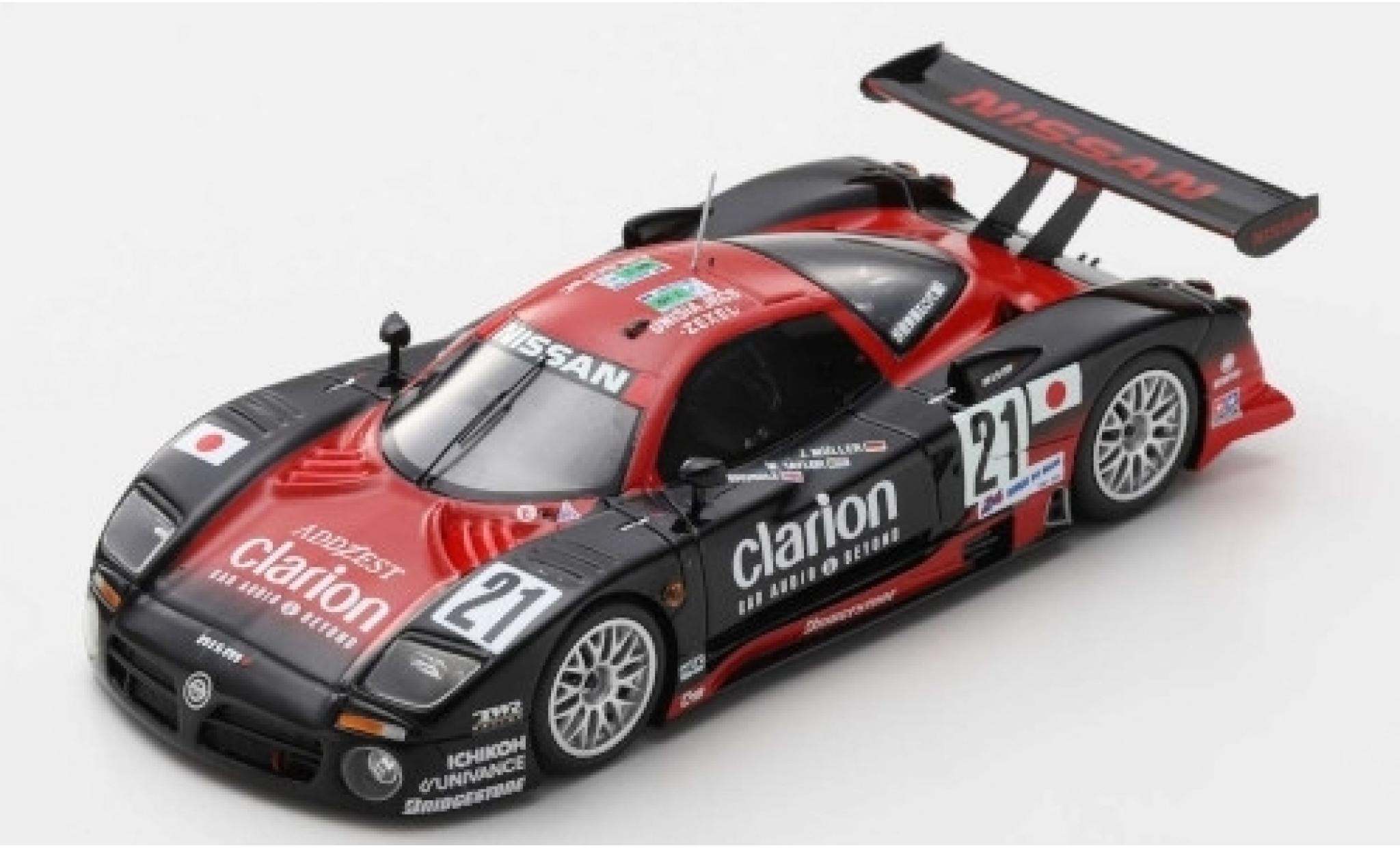 Nissan R390 1/43 Spark GT1 RHD No.21 Motorsport 24h Le Mans 1997 J.M&uuml;ller/W.Taylor/M.Brundle modelauto