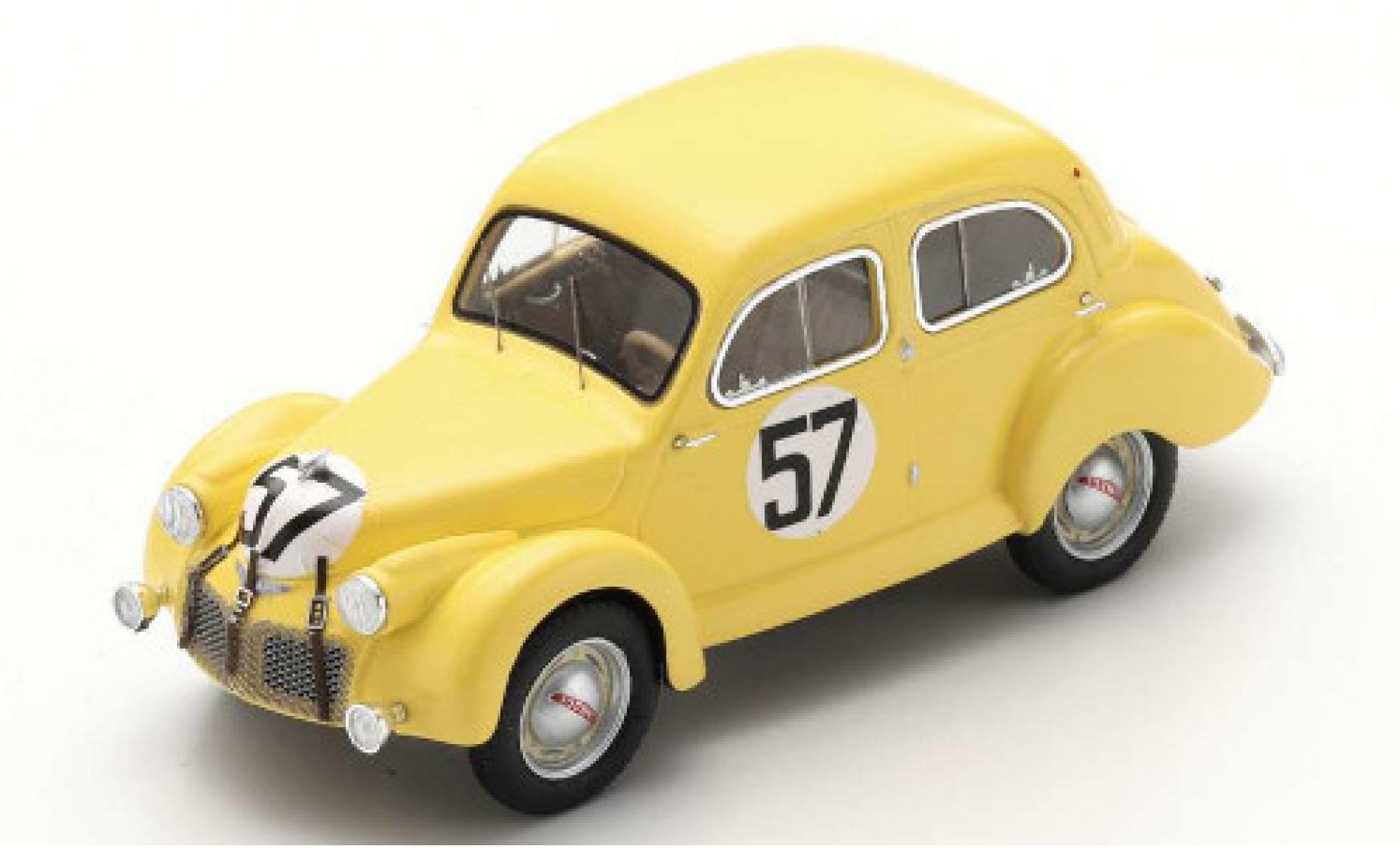 Panhard Dyna 1/43 Spark X84 No.57 Team Louis Eggen 24h Le Mans 1950 L.Eggen/P.Escale modelauto