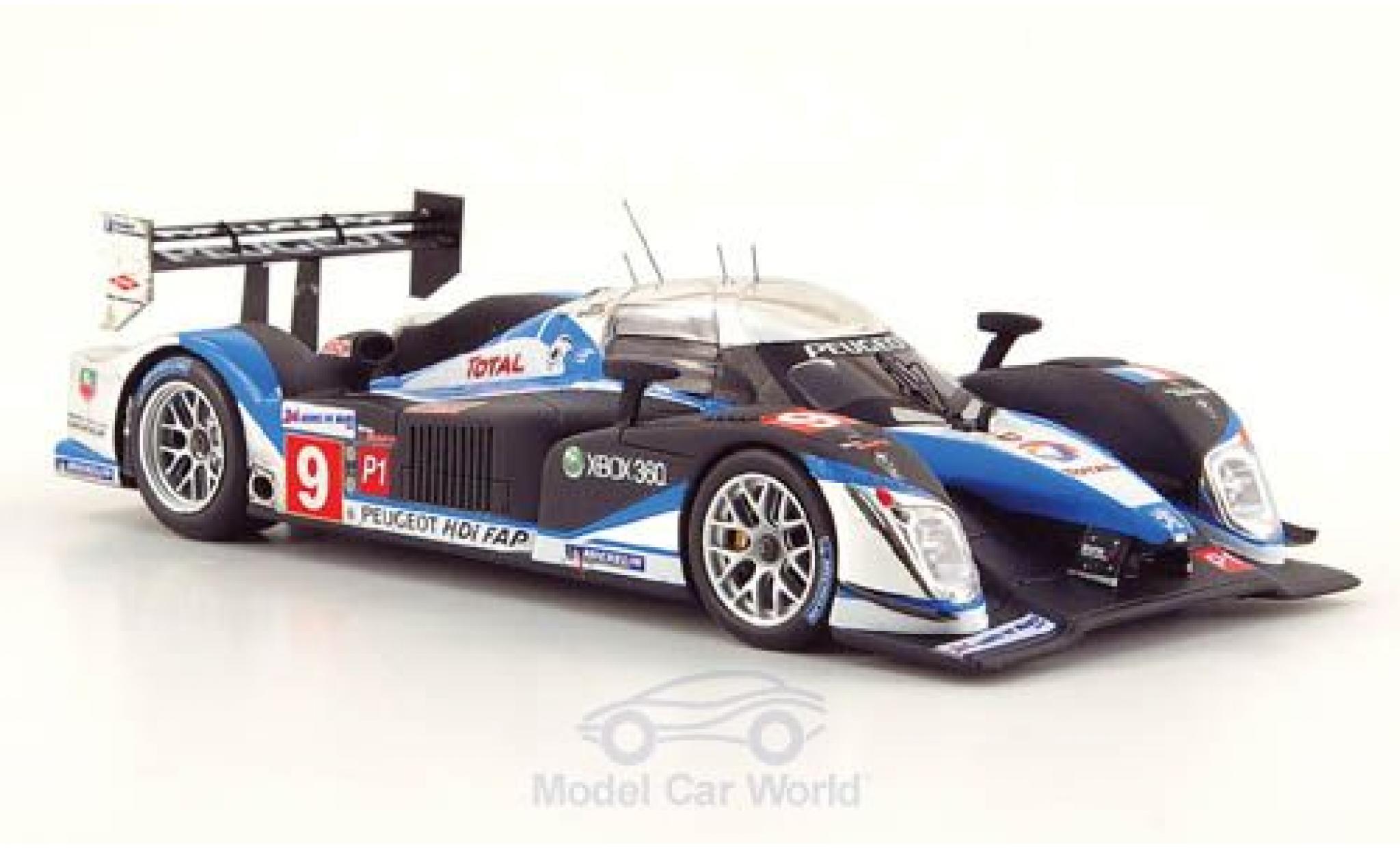 Peugeot 908 2009 1/43 Spark HDi FAP No.9 24h Le Mans 2009 D.Brabham/M.Gene/A.Wurz modelauto