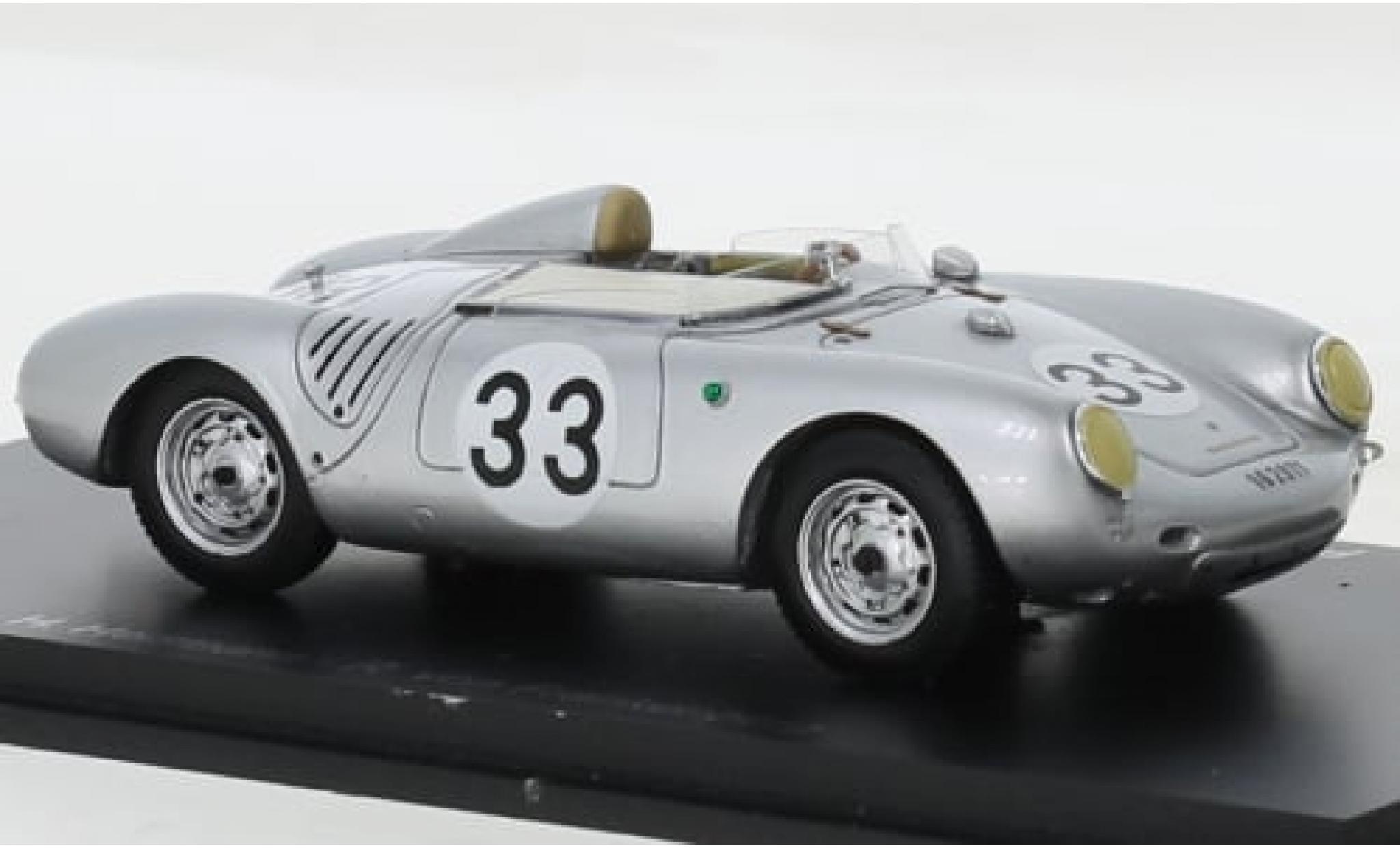 Porsche 550 1/43 Spark A No.33 24h Le Mans 1957 1:43 modelauto