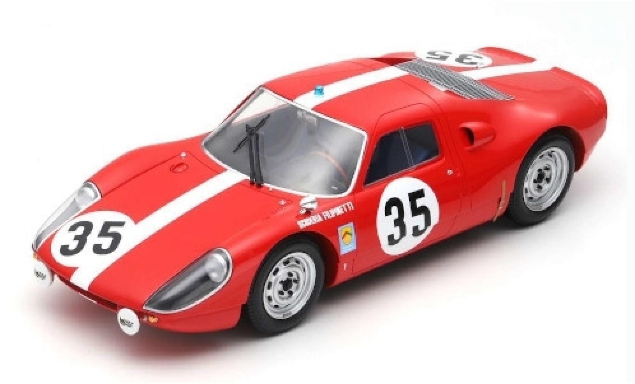 Porsche 904 1964 1/12 Spark GTS No.35 Scuderia Filipinetti 24h Le Mans 1964 H.M&uuml;ller/C.Sage modelauto