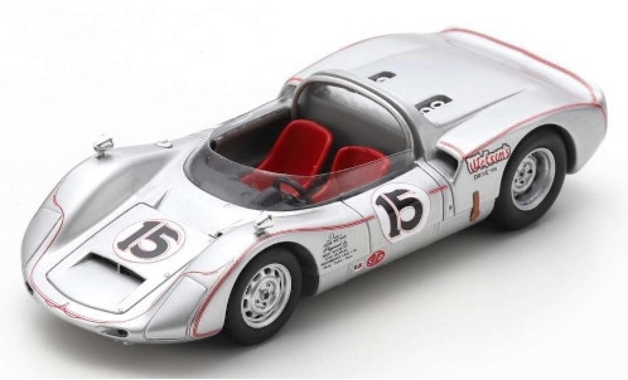 Porsche 906 1/43 Spark No.15 Wetsons Drive-In USRRC Bridgehampton 1966 H.Wetson modelauto