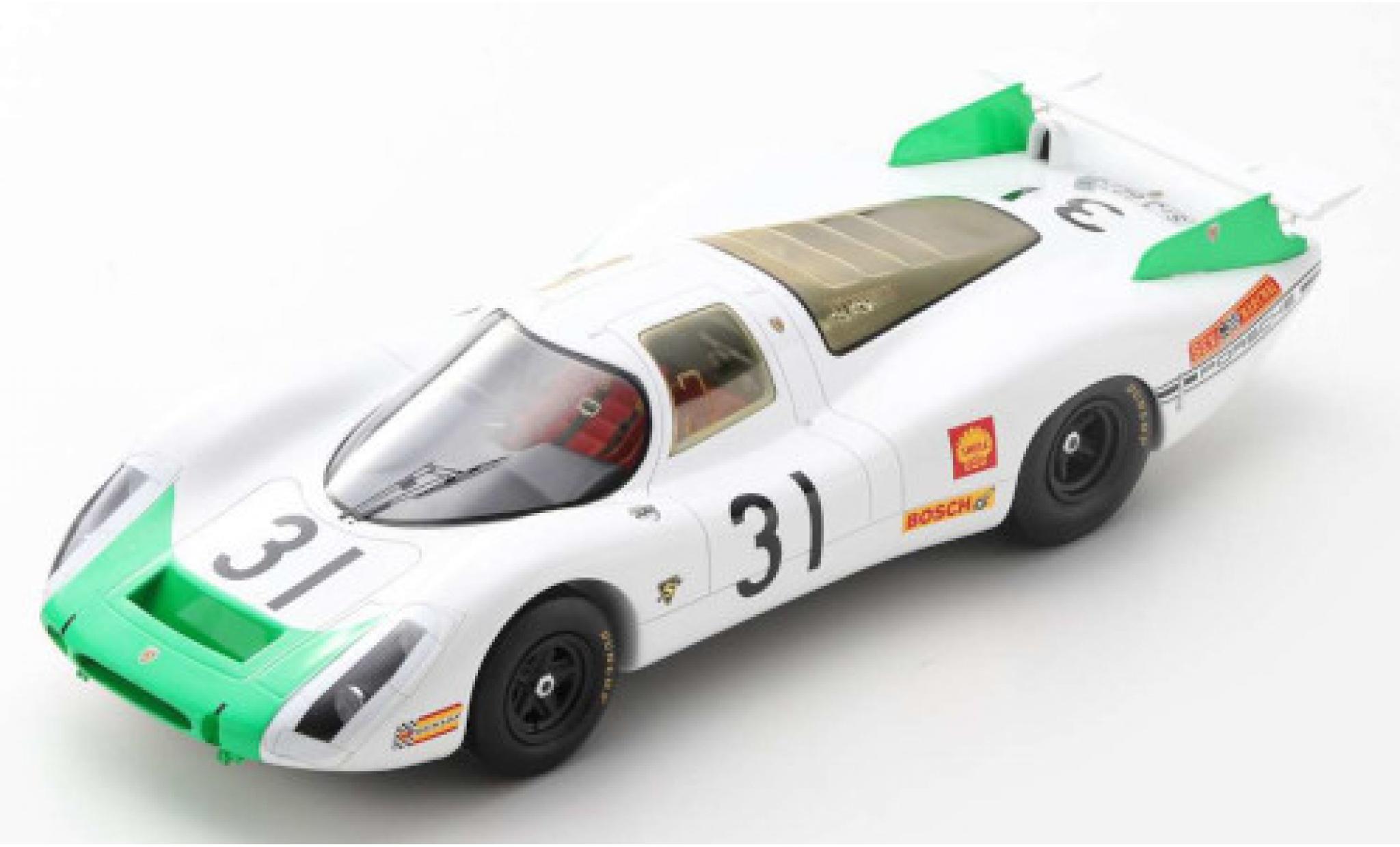 Porsche 908 1968 1/18 Spark No.31 System Engineering 24h Le Mans 1968 J.Siffert/H.Herrmann modelauto