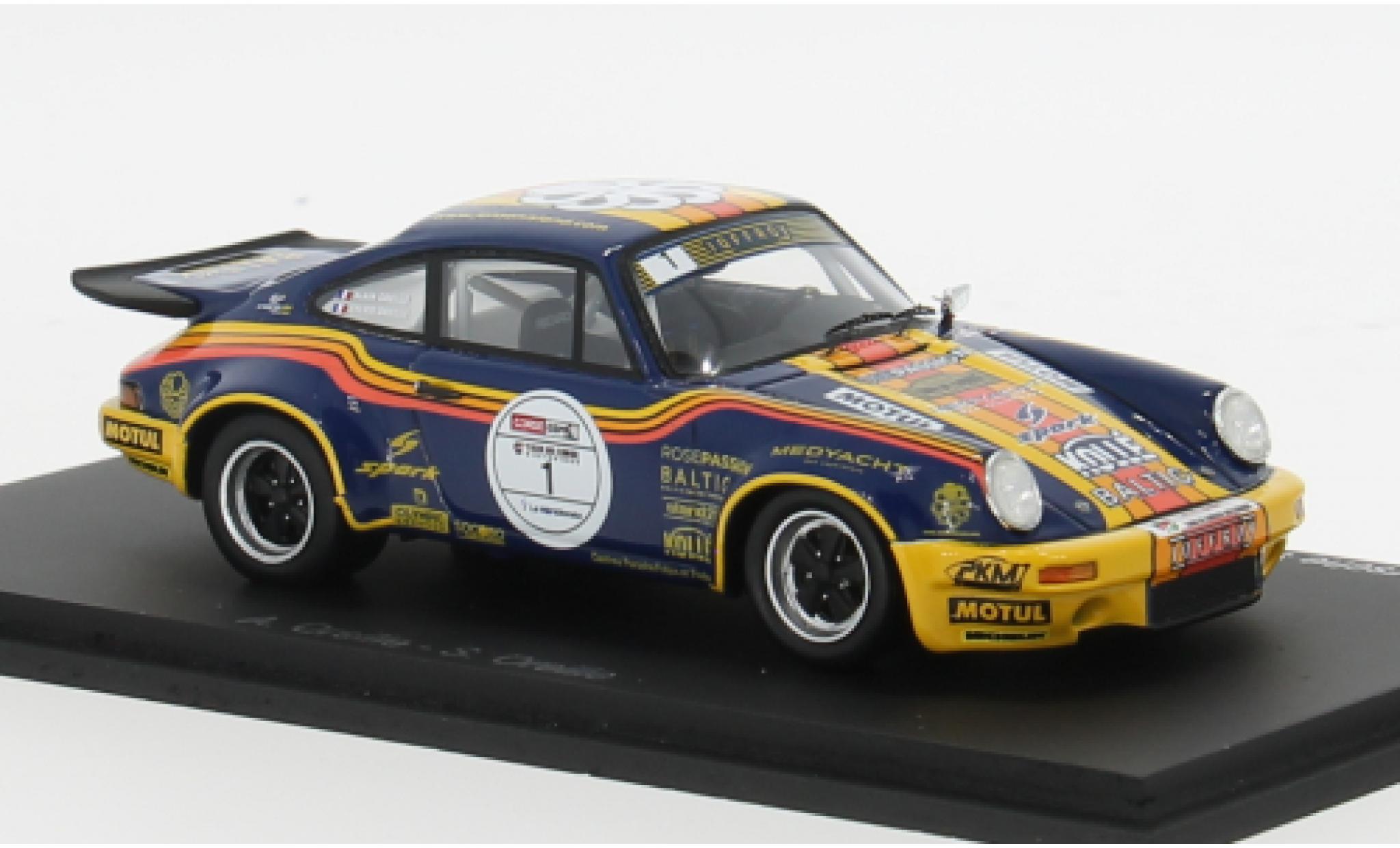Porsche 911 1/43 Spark 3.0 Tour de Corse Historique 2024 #1 1:43 modelauto
