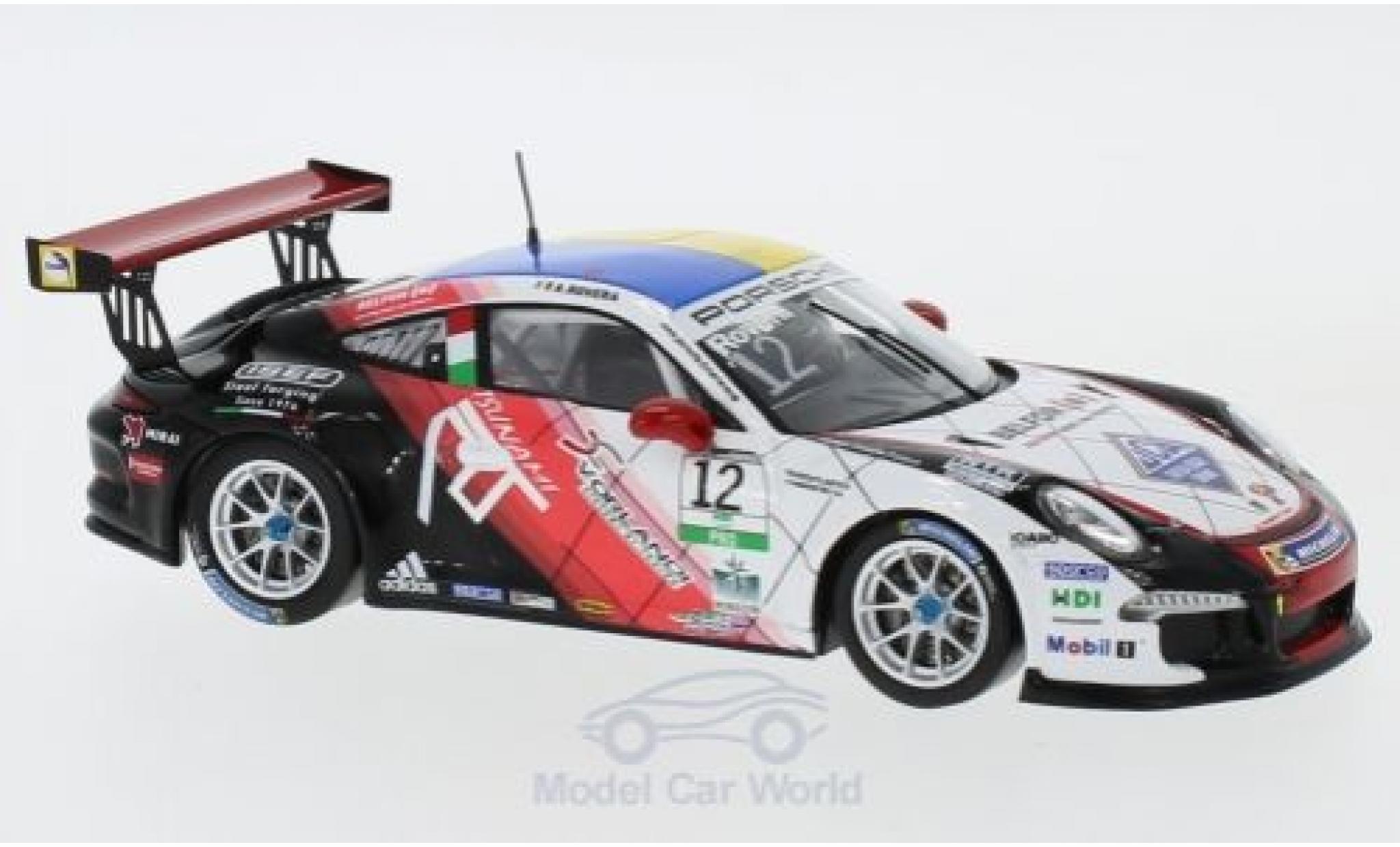 Porsche 991 GT3 Cup 1/43 Spark 911 () GT3 Cup No.12 Carrera Cup Italia 2017 A.Rovera modelauto