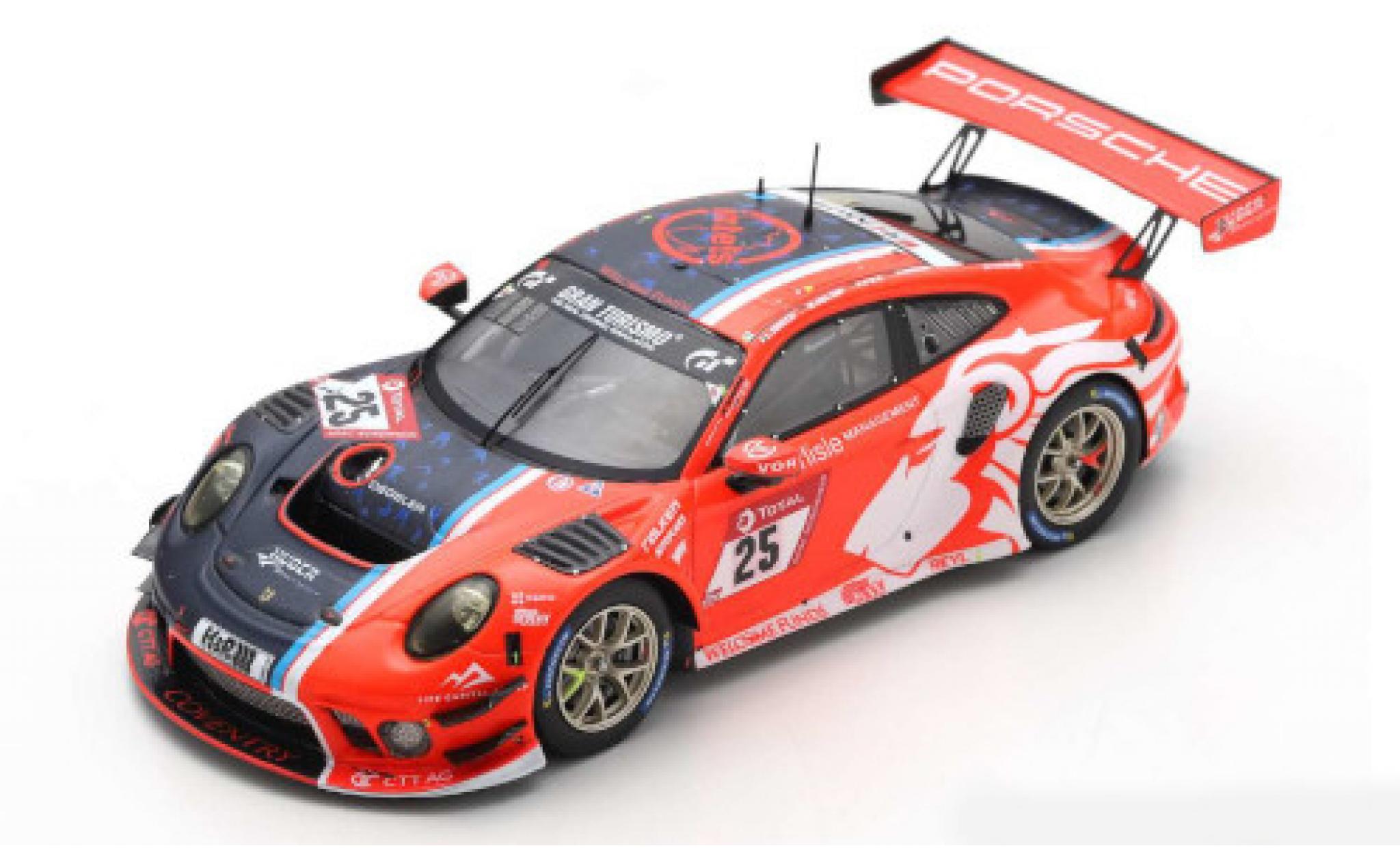 Porsche 992 GT3 R 1/18 Spark 911 (991) GT3 R No.25 Huber Motorsport 24h N&uuml;rburgring 2020 L.Rocco di Torrepadula/P.Kolb/M.Holzer/N.Menzel modelauto