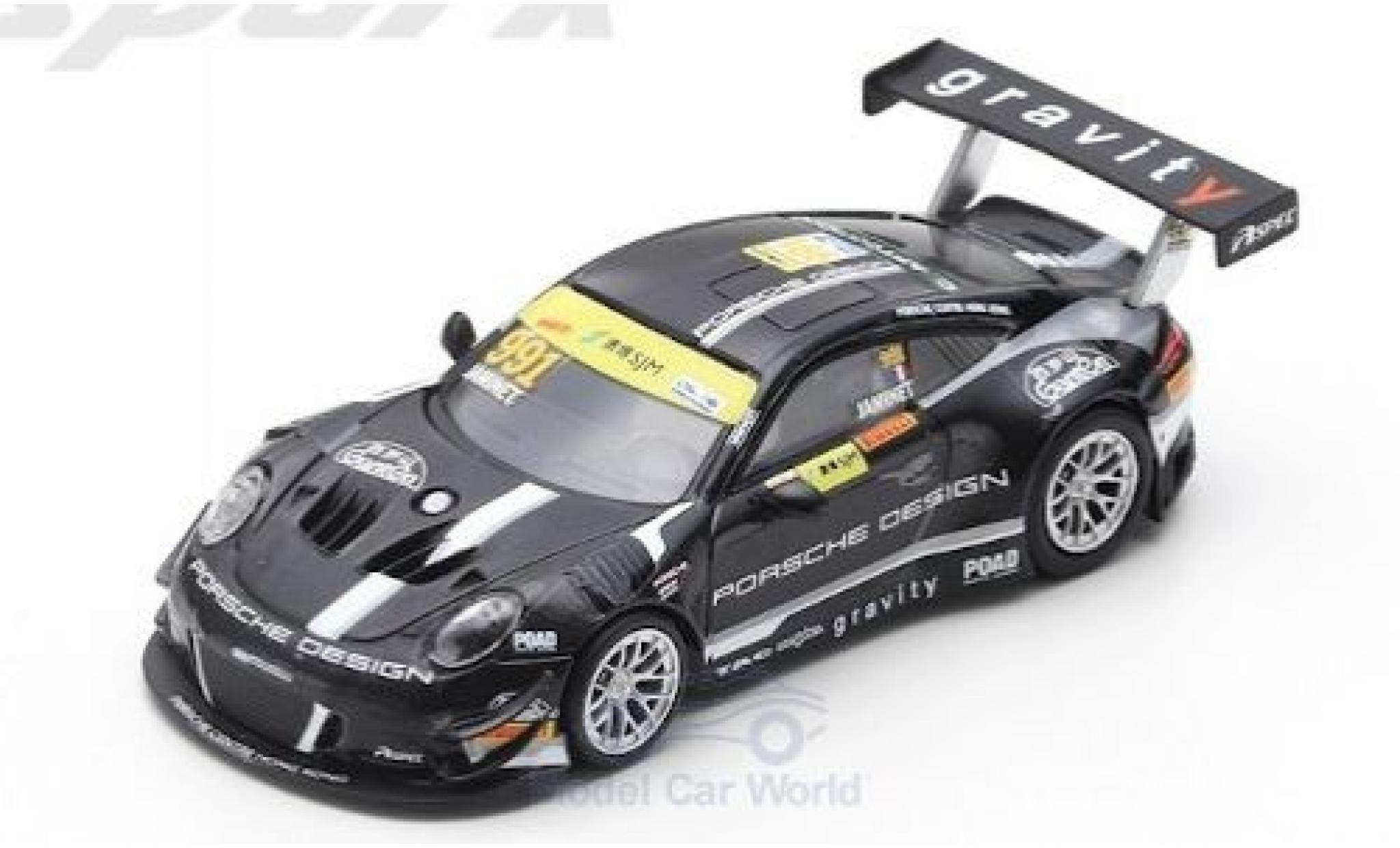 Porsche 991 GT3 R 1/64 Spark 911 () GT3 R No. Craft Bamboo Racing Fia GT World Cup Macau 2018 M.Jaminet modelauto