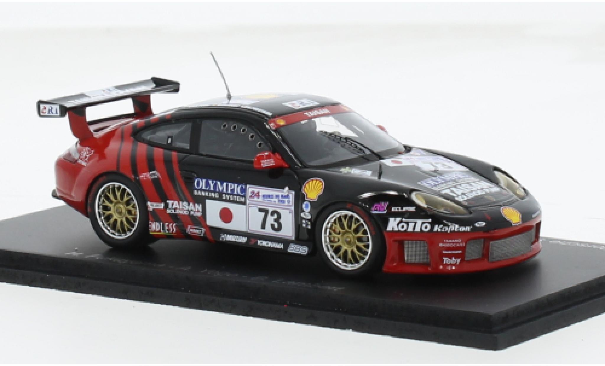 Porsche 996 GT3 1/43 Spark 911  R No.73 Team Taisan Advan Advan 24h Le Mans 2000 1:43 modelauto