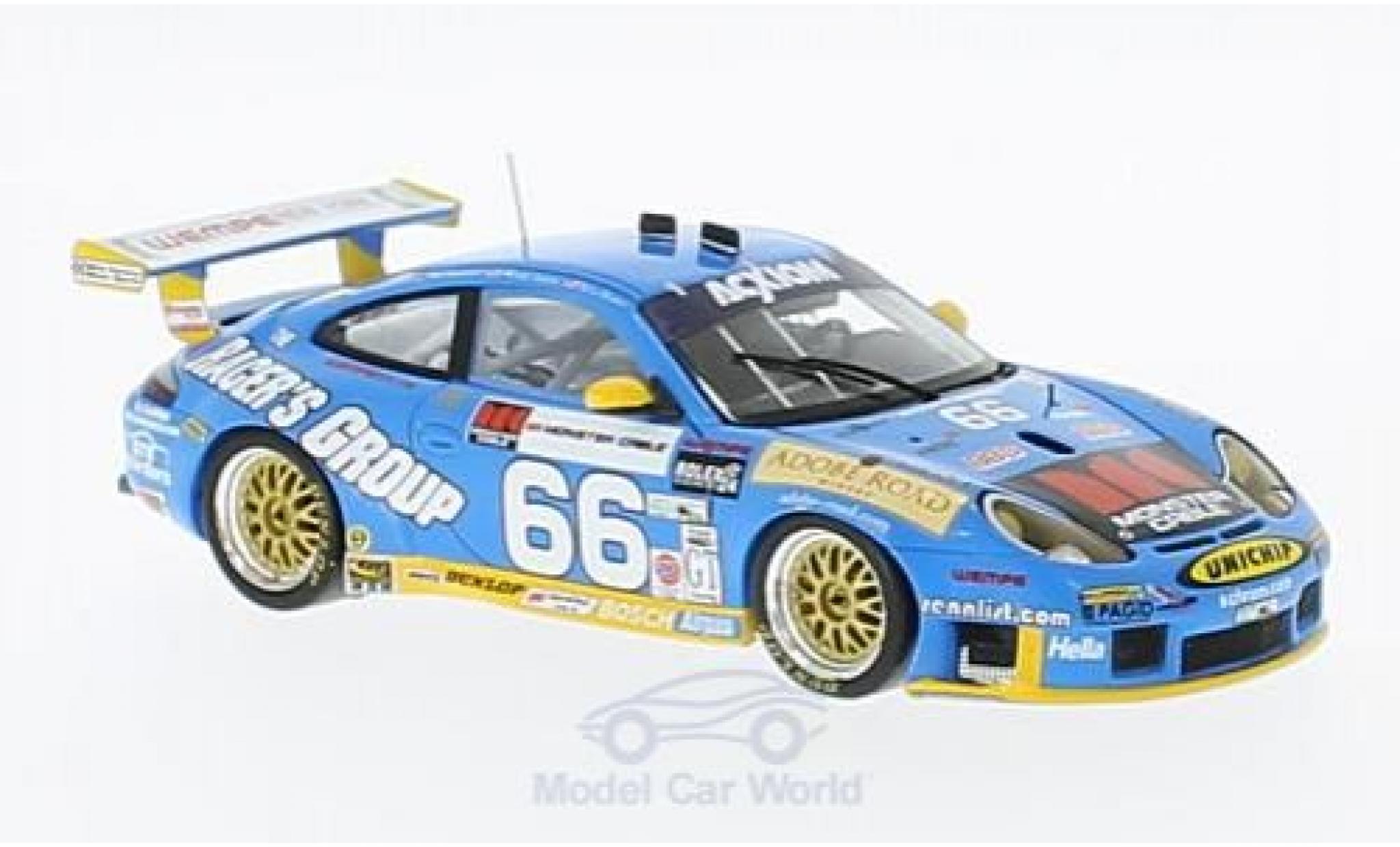 Porsche 996 GT3 RS 1/43 Spark 911 () GT3 RS No.66 The Racers Group 24h Daytona 2003 J.Bergmeister/T.Bernhard/M.Schrom/K.Buckler modelauto