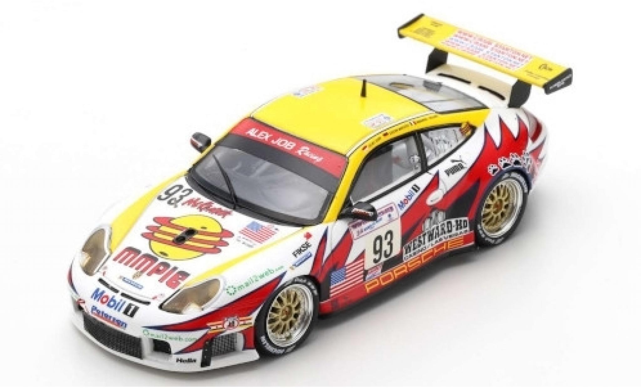 Porsche 996 GT3 RS 1/43 Spark 911 () GT3 RS No.93 Alex Job Racing 24h Le Mans 2003 E.Collard/L.Luhr/S.Maassen modelauto