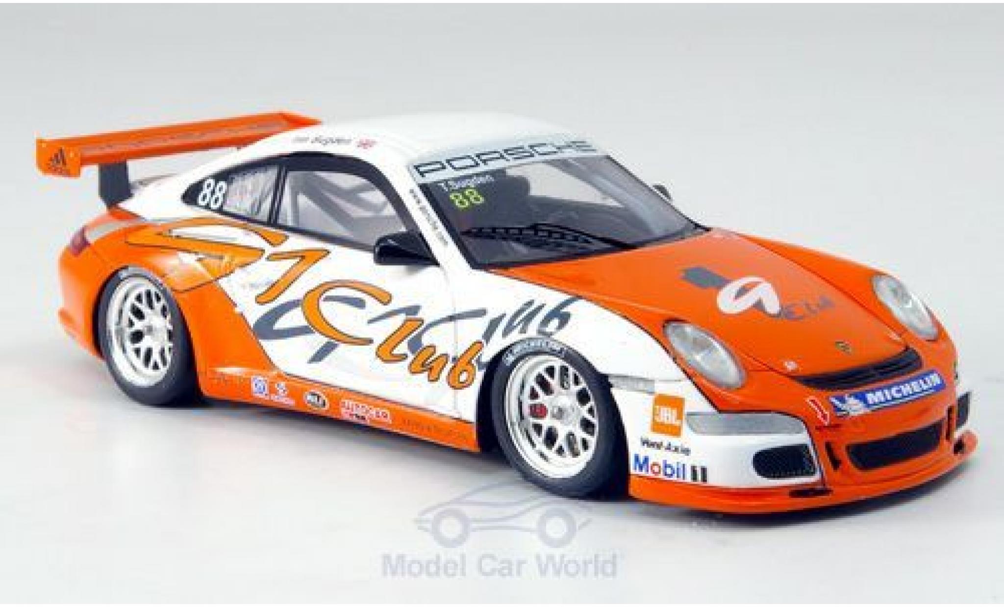 Porsche 997 GT2 1/43 Spark 911 () GT2 Cup No.88 Cup Asien 2007 modelauto