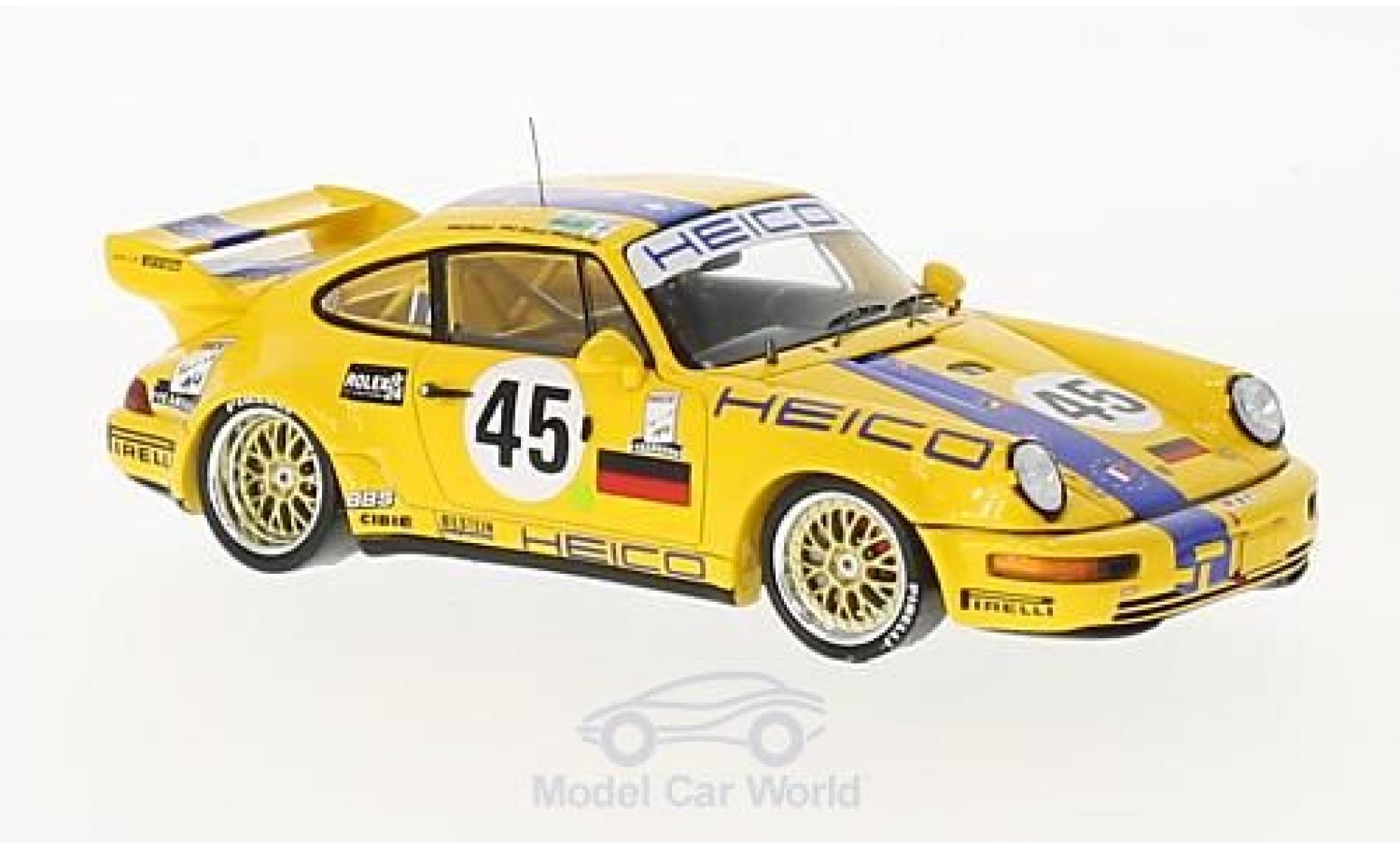 Porsche 993 RS 1/43 Spark 911 Carrera RSR No.45 Heico 24h Le Mans 1994 K-H.Wlazik/D.Ebeling/U.Richter modelauto