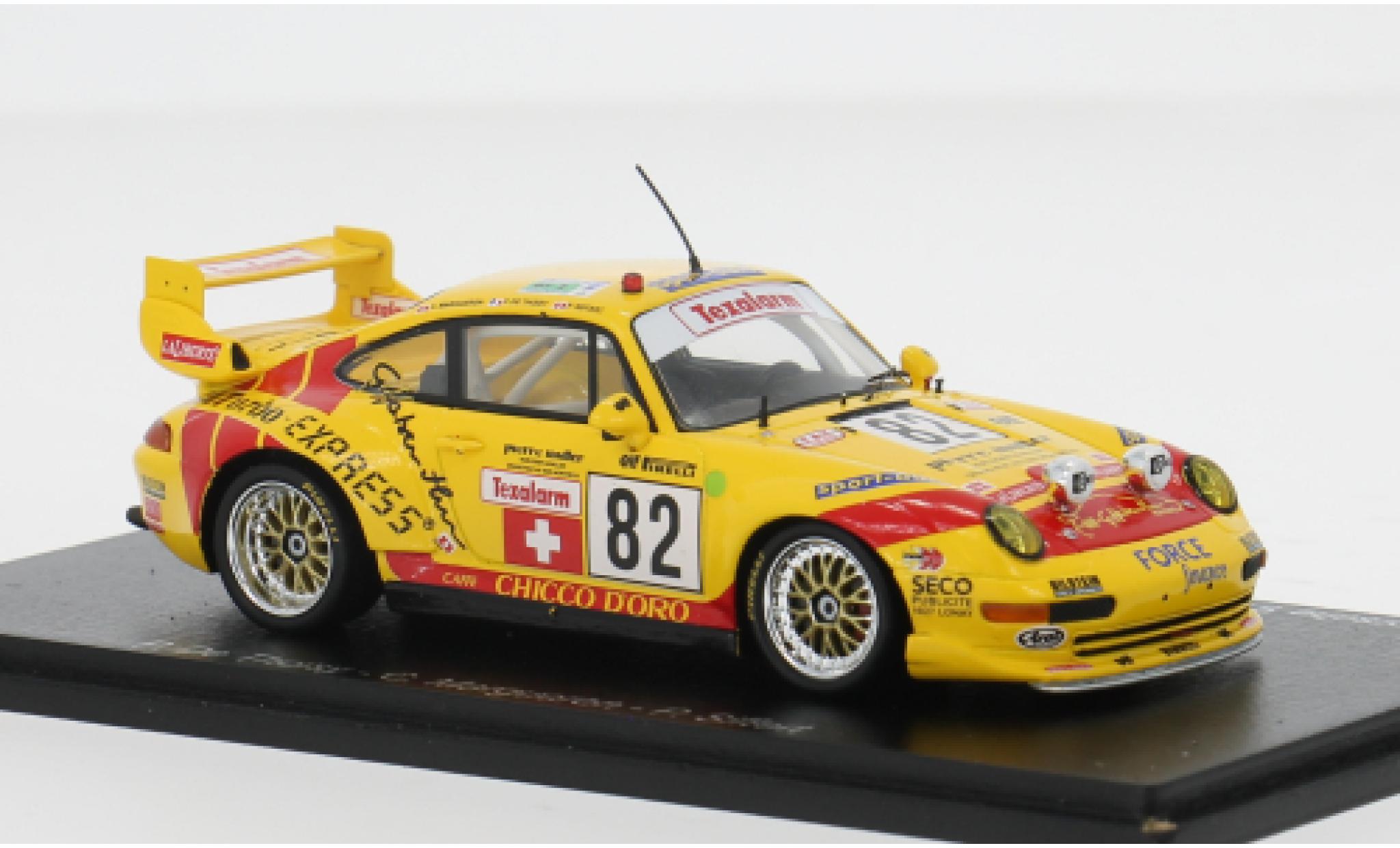 Porsche 993 GT2 1/43 Spark 911 24h Le Mans 1995 #82 1:43 modelauto