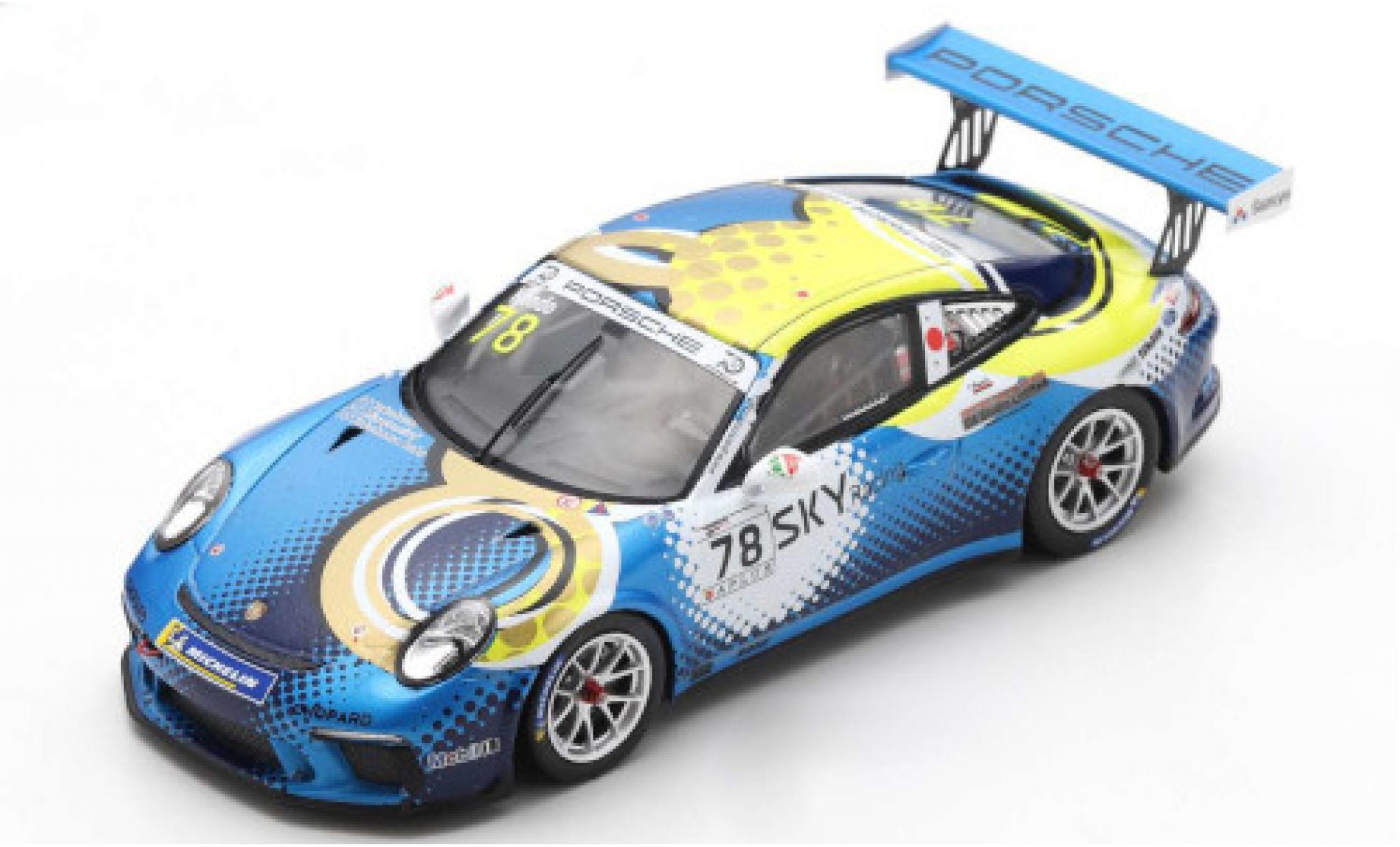 Porsche 991 GT3 Cup 1/43 Spark 911 GT3 Cup () No.78 Carrera Cup Japan 2018 T.Kondo modelauto