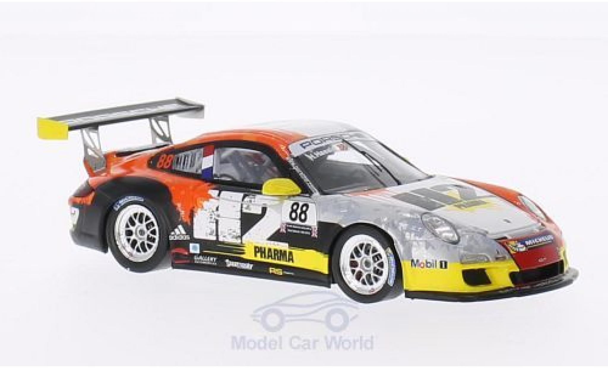 Porsche 991 GT3 Cup 1/43 Spark 911 GT3 Cup (997) No.88 Carrera Cup Paul Ricard 2013 H.Hassid modelauto