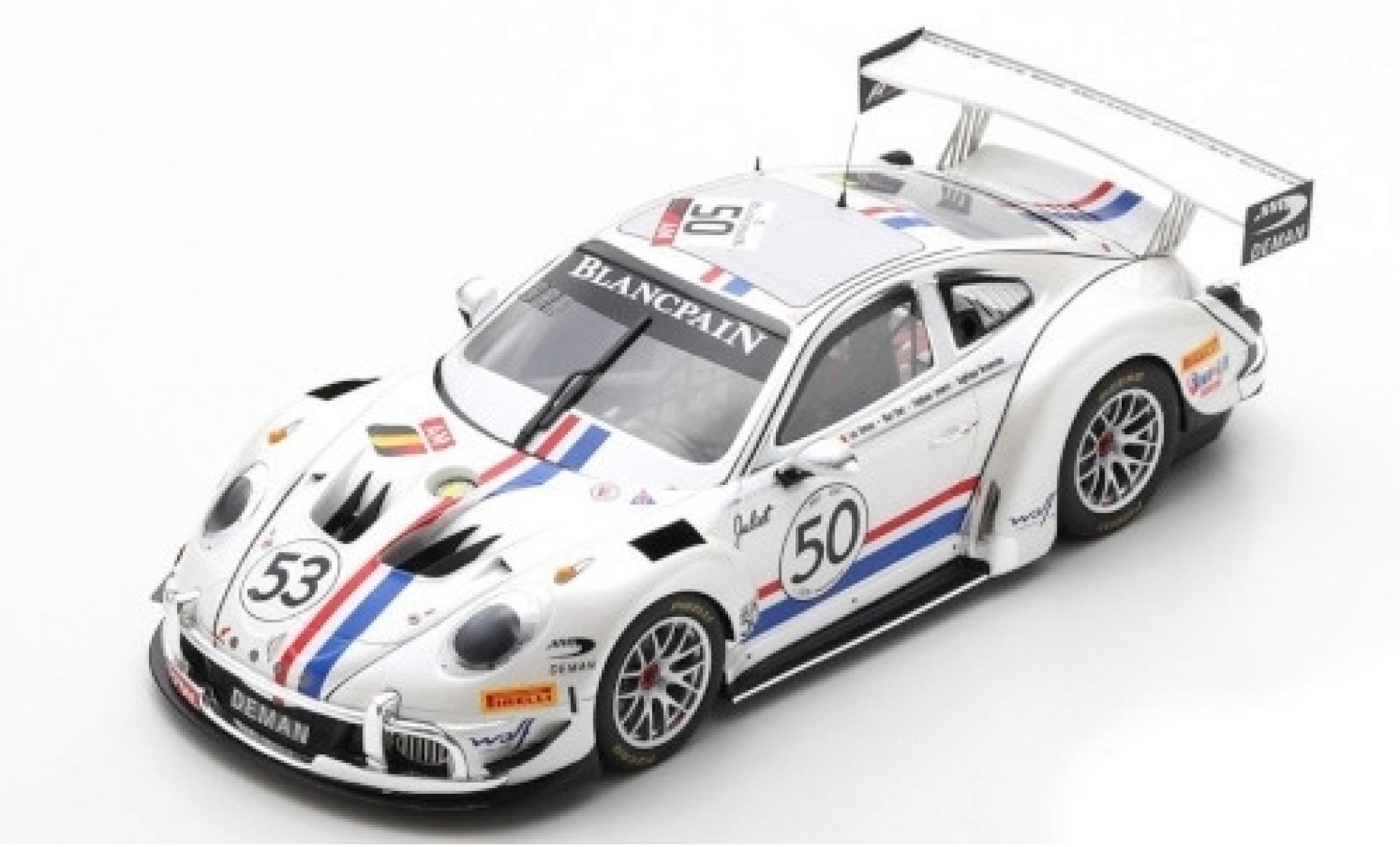Porsche 992 GT3 1/18 Spark 911 GT3 Cup MR No.50 24h Spa 2019 1969 Tribute L.Deman/S.Lemeret/M.Duez/A.Detavernier modelauto