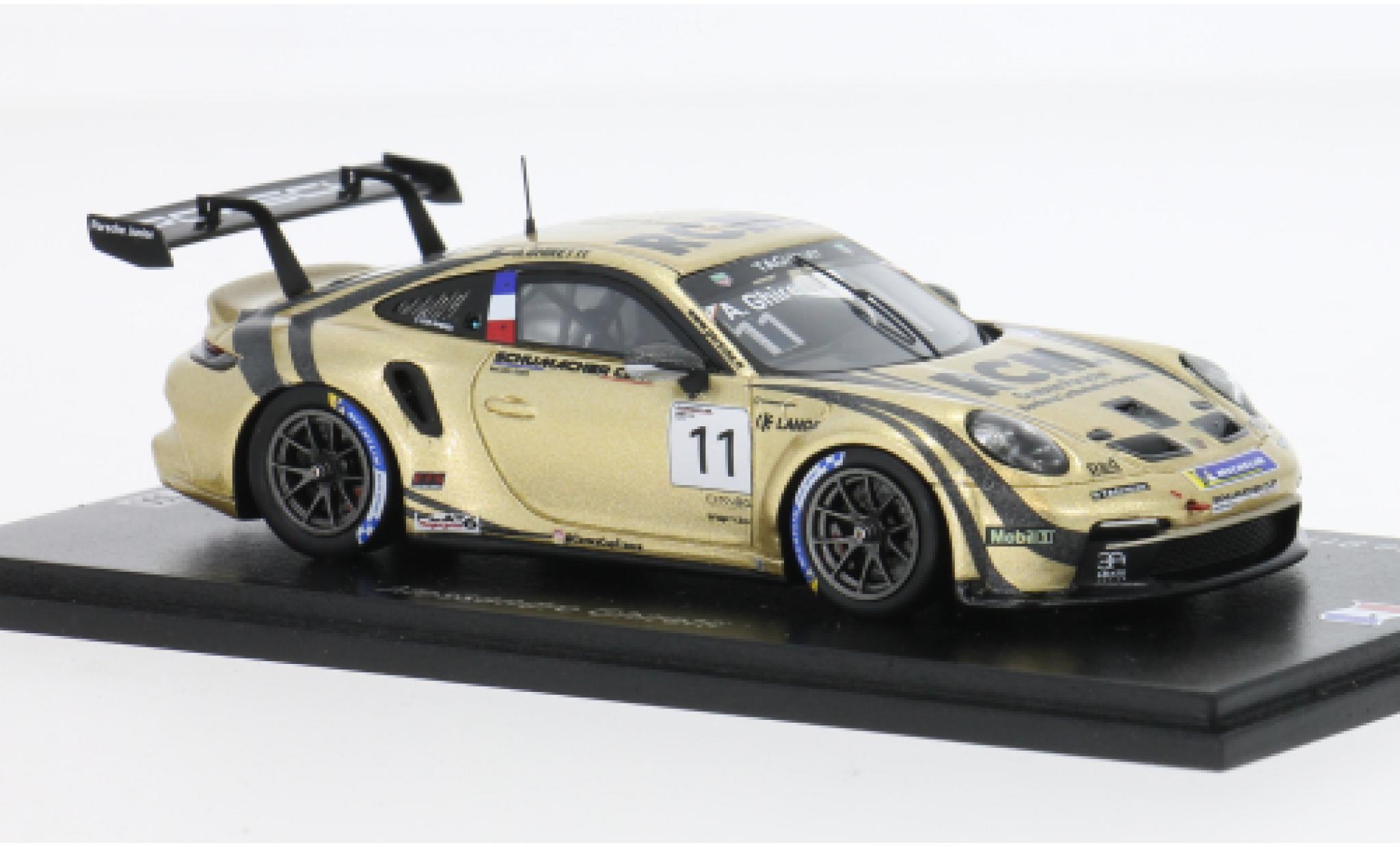 Porsche 911 1/43 Spark GT3 Carrera Cup France 2024 #11 1:43 modelauto